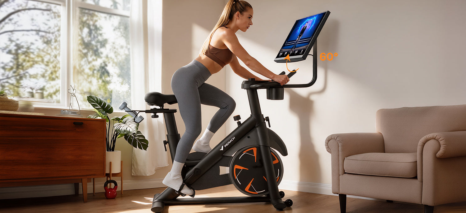Do 20 minutes of exercise bike training every day to improve your fitness.