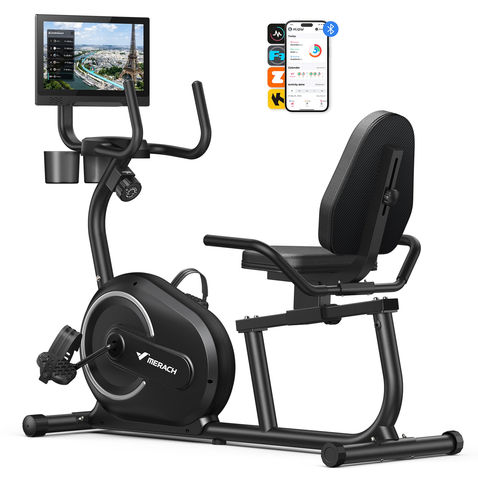 MERACH S08B3 Magnetic Recumbent Bikes