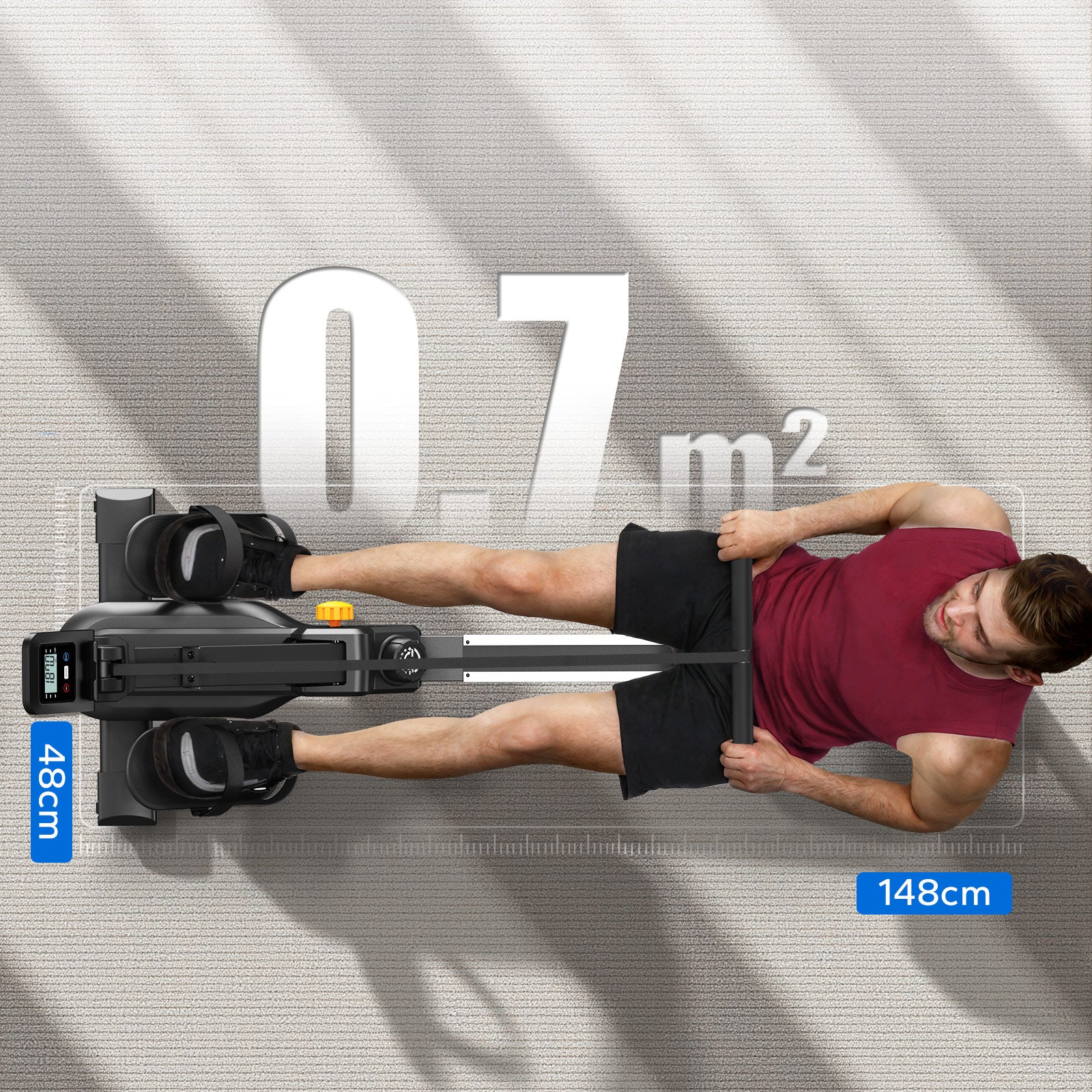 Merach R25B1 Magnetic Rowing Machine