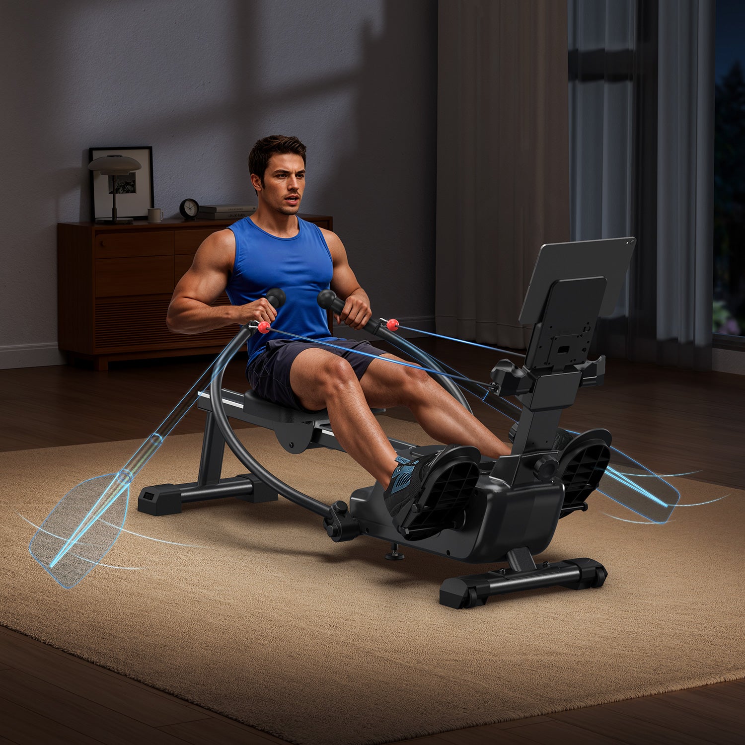 Merach R26B1 Magnetic Rower