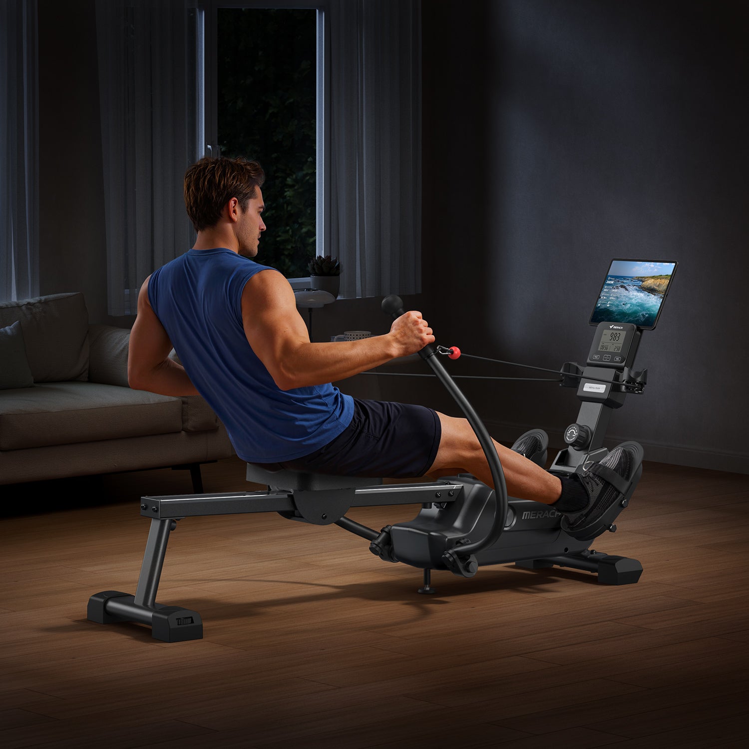 Merach R26B1 Magnetic Rower