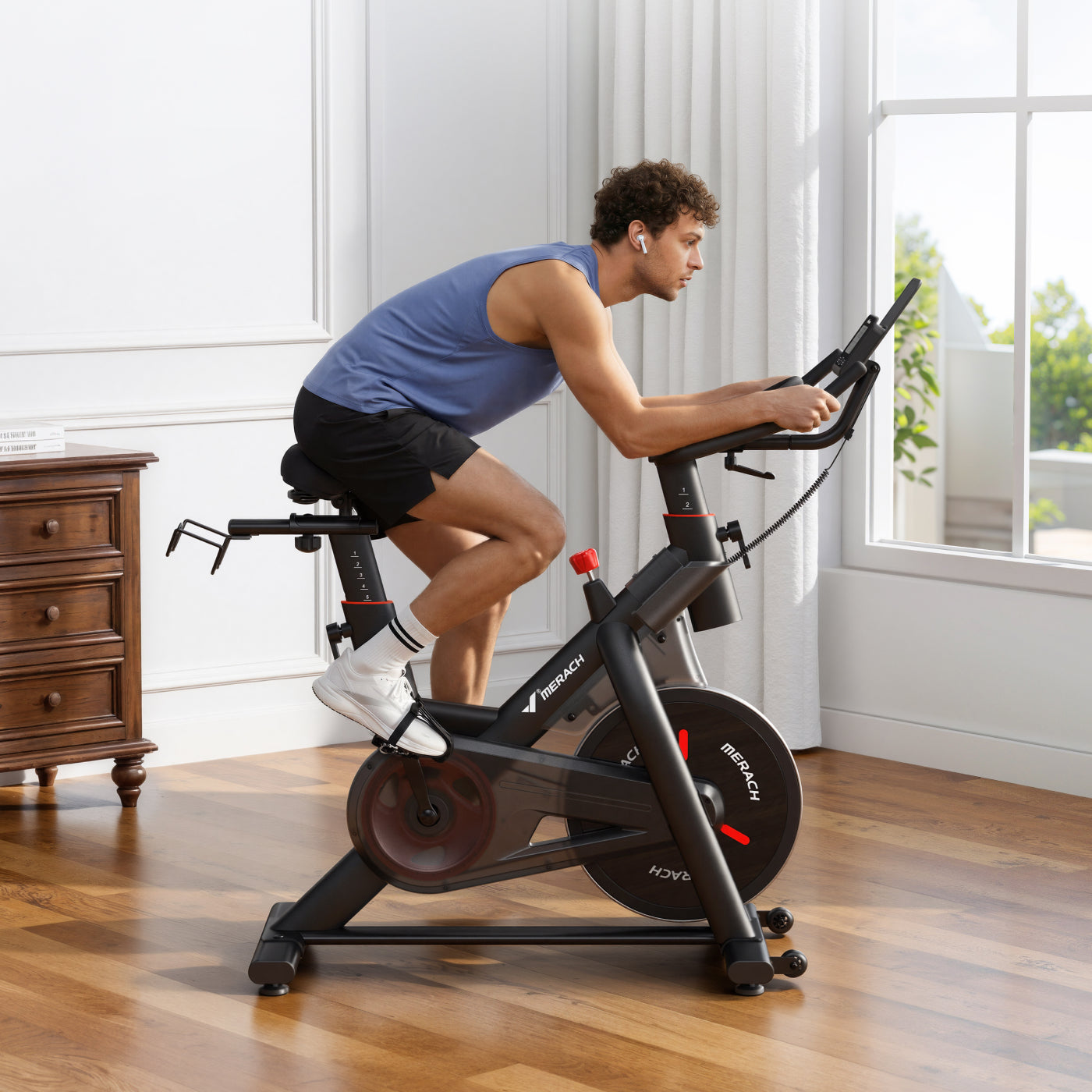 Merach S29R2 Self-Powered Exercise Bike