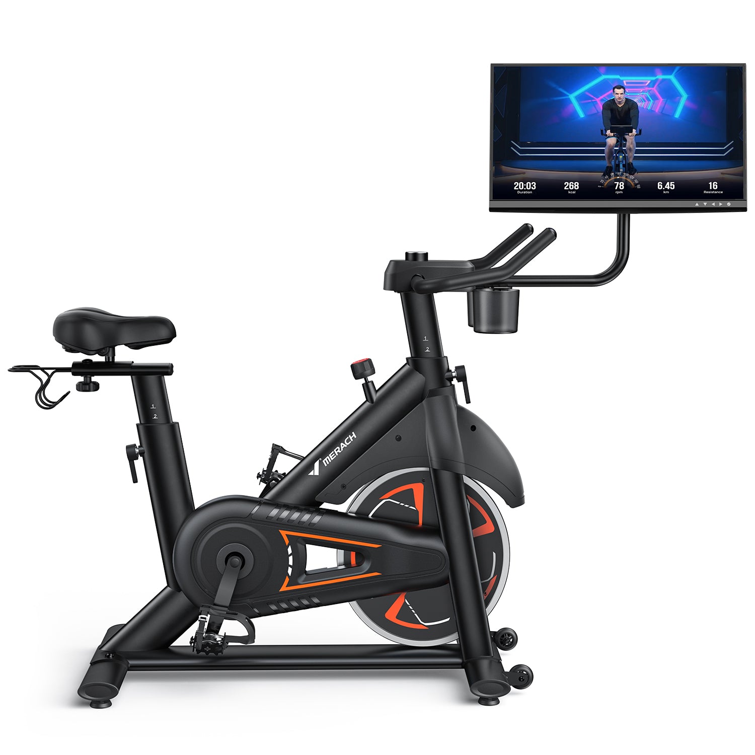 Merach S36B5 Indoor Exercise Bike with HD Screen
