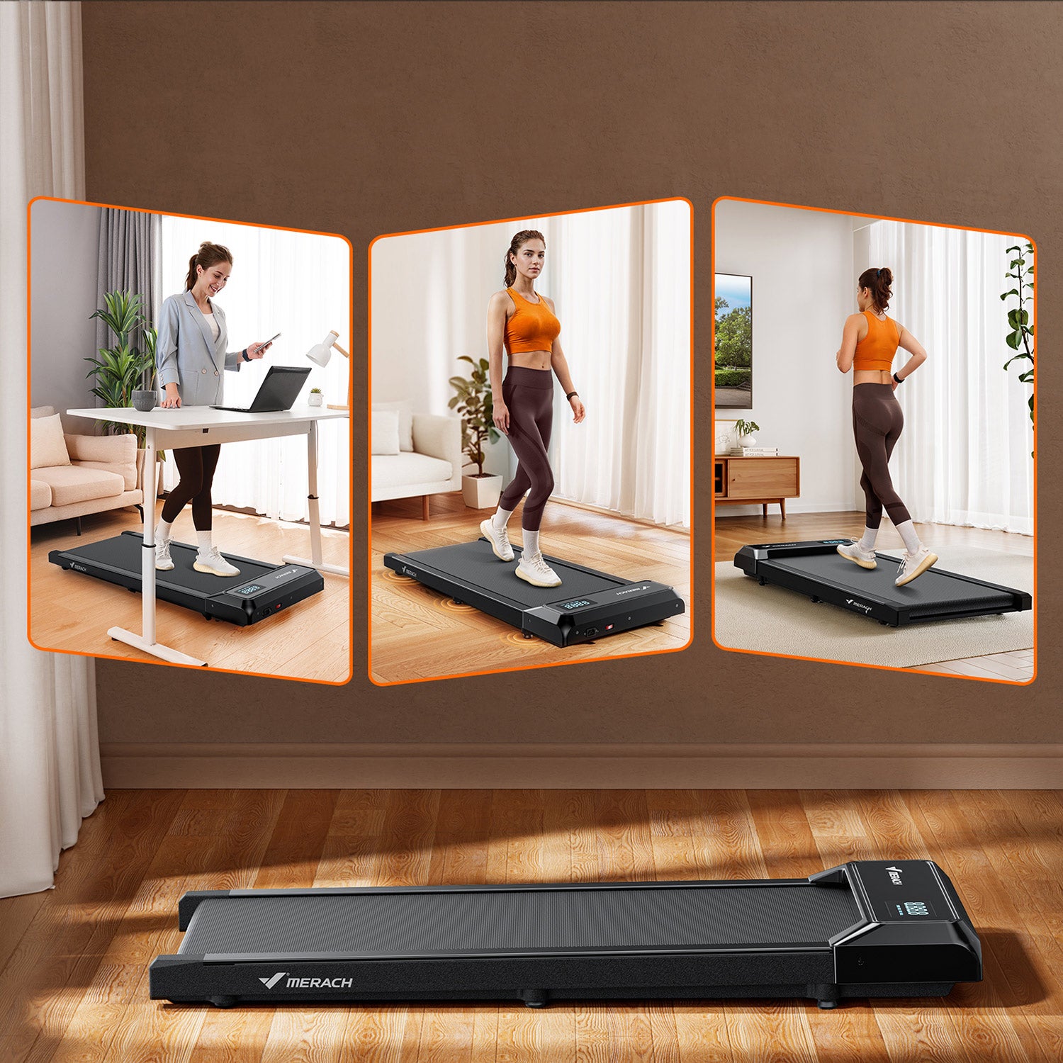 Merach T21B1 3-in-1 Treadmill-4