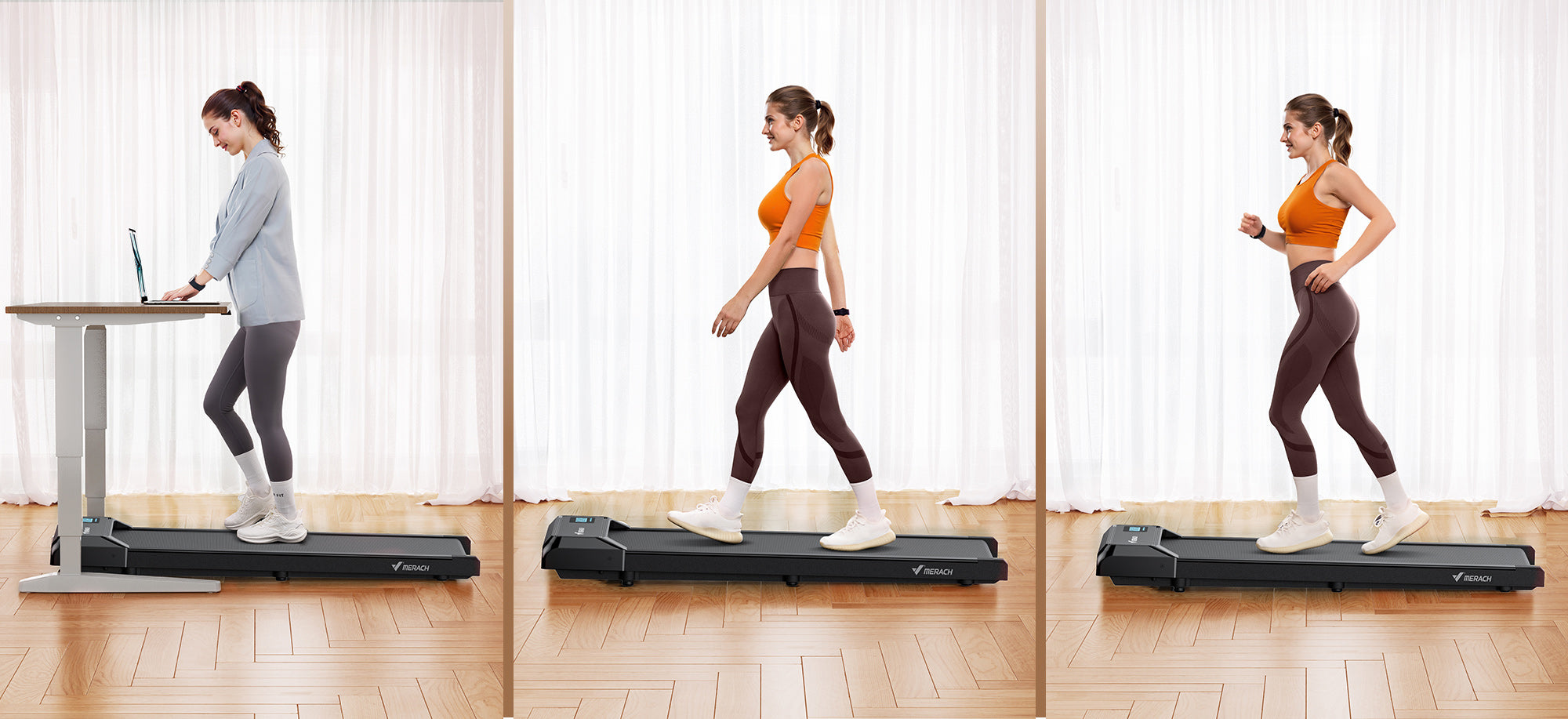 Merach T21B1 3-in-1 Treadmill-9