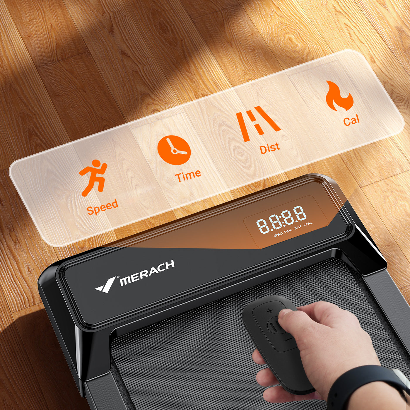 Merach T21B1 3-in-1 Treadmill