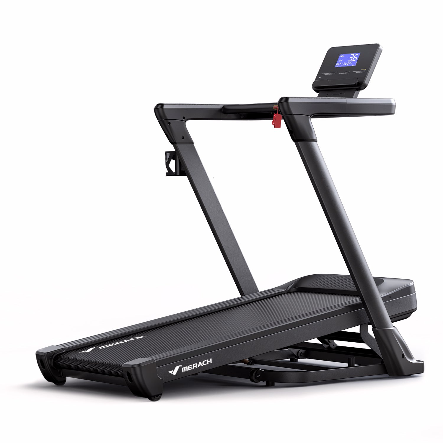 Merach T31B1 Foldable Treadmill with 18% Auto Incline