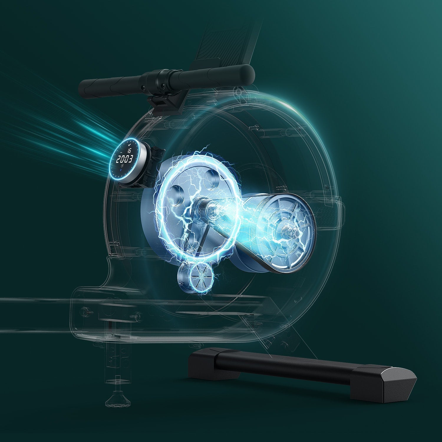 Merach Q1S Pro 2.0 Magnetic Rower