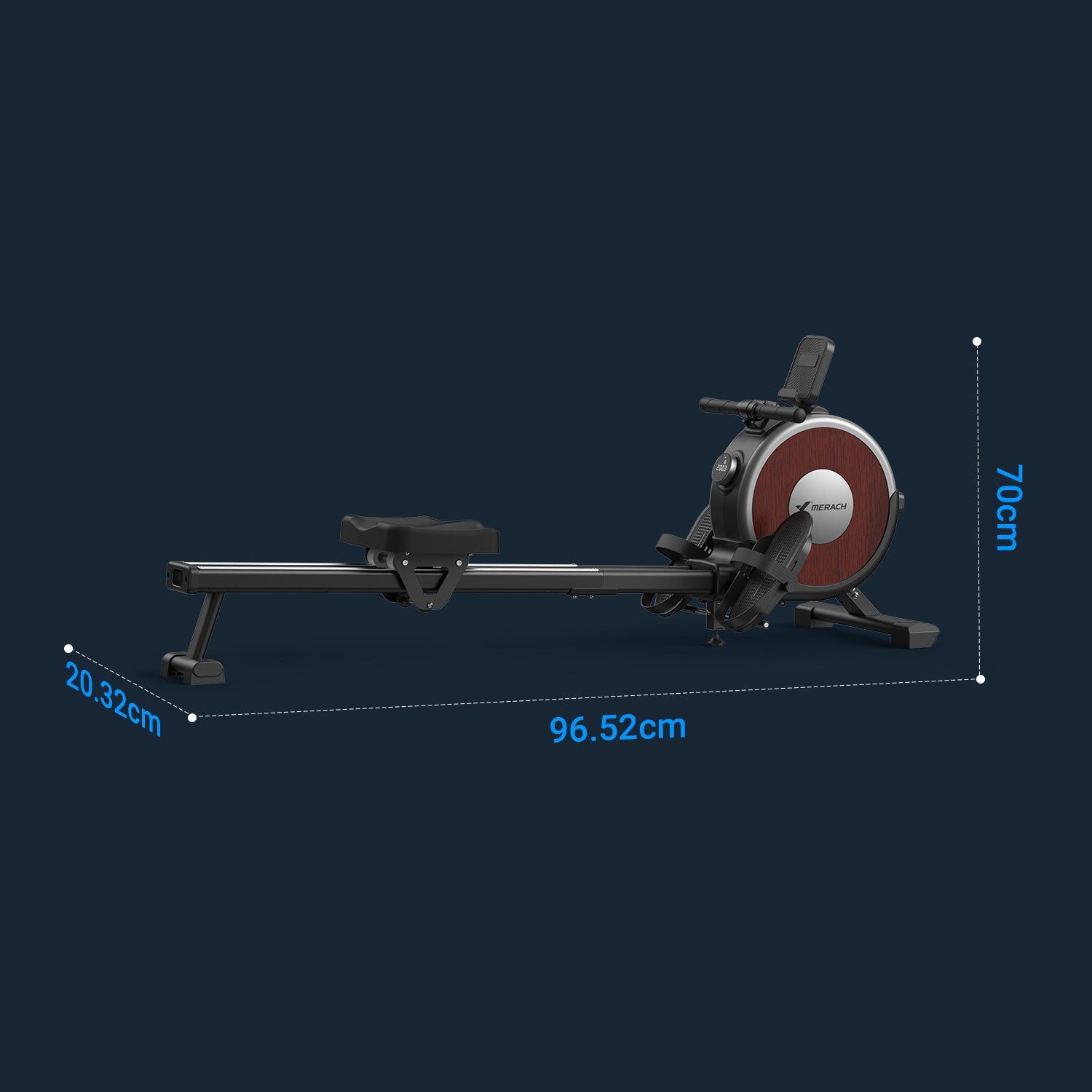Merach Q1S Pro Magnetic Rowing Machine