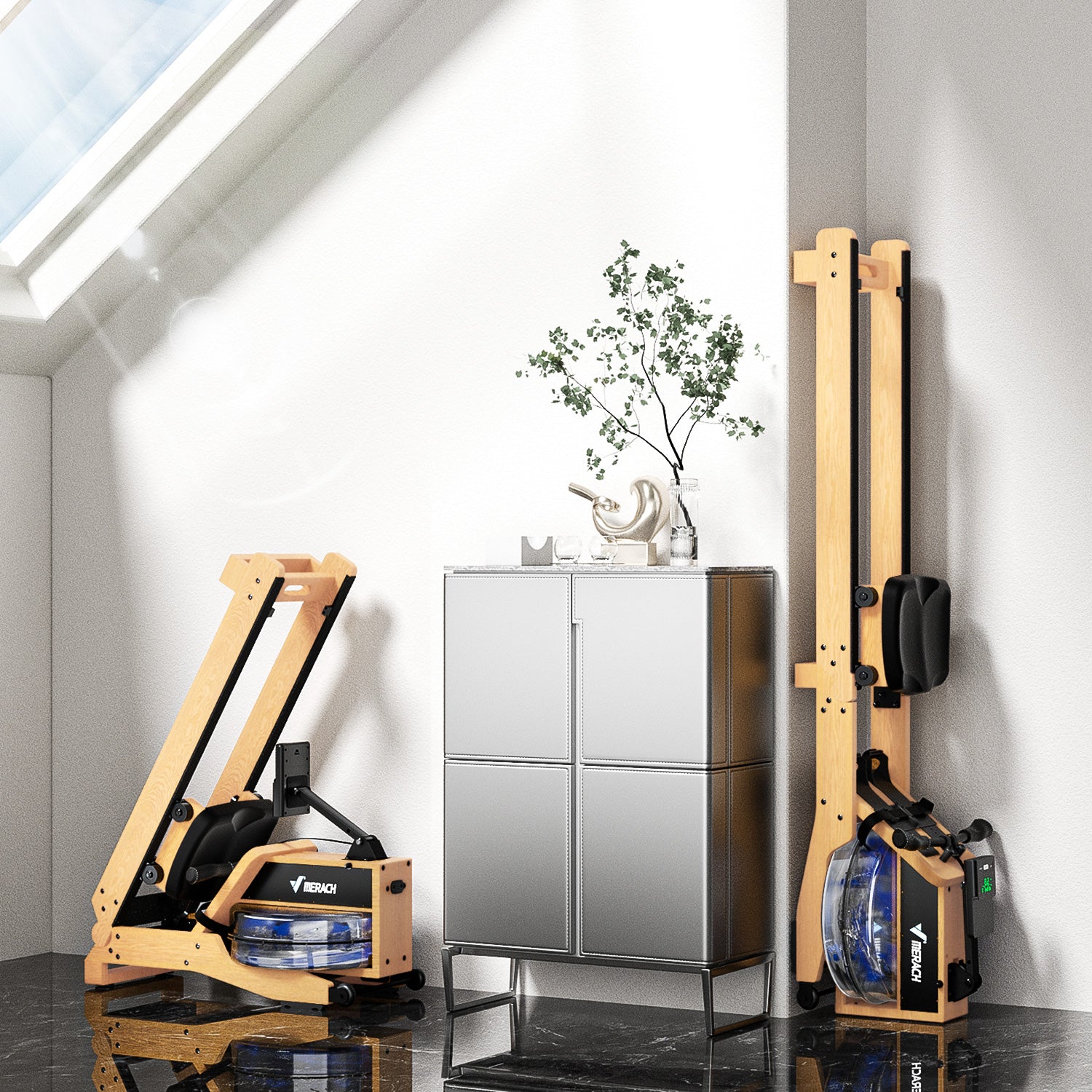 Merach R23O1 Water Rowing Machine