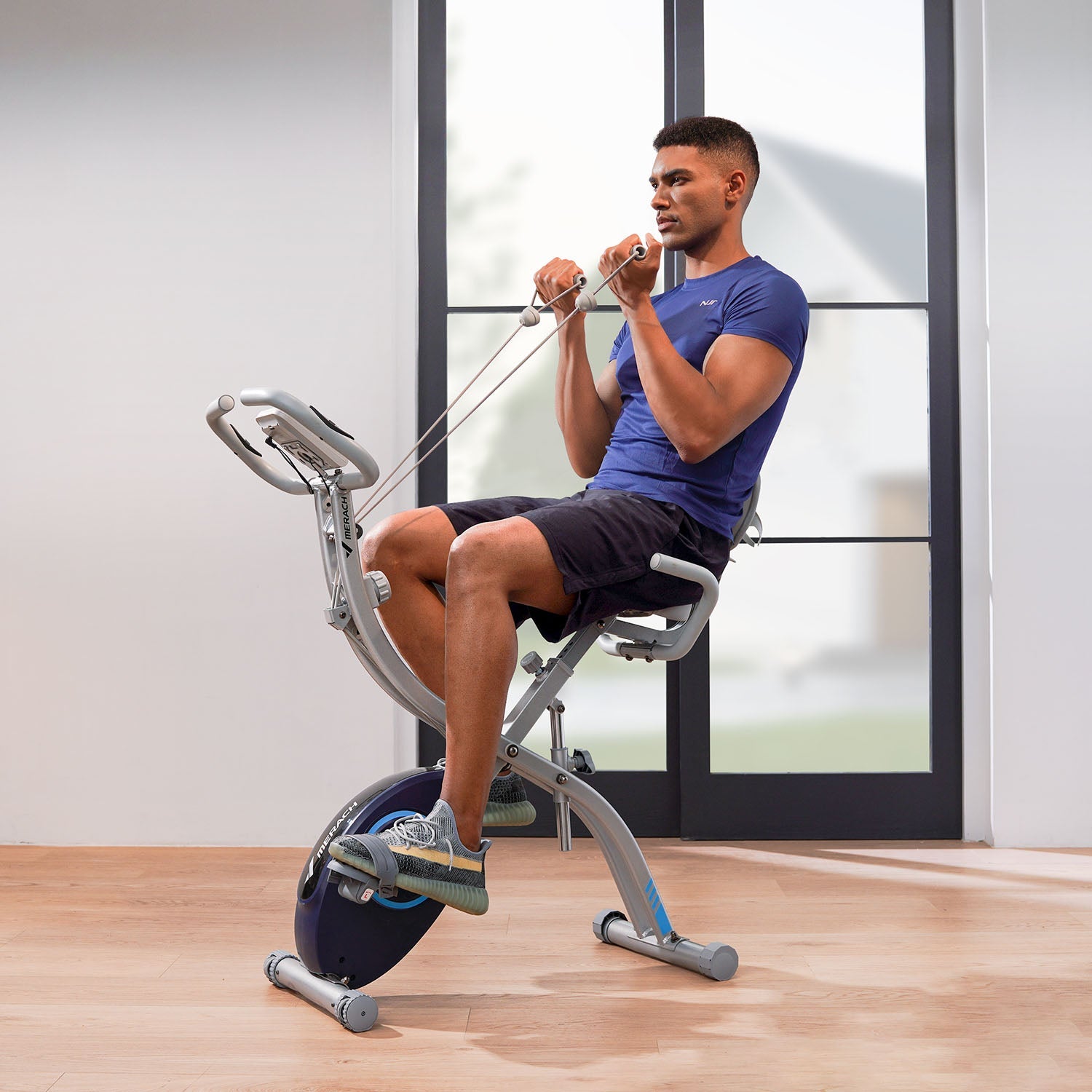 Merach S15H1 4-in-1 Home Exercise Bike Silver