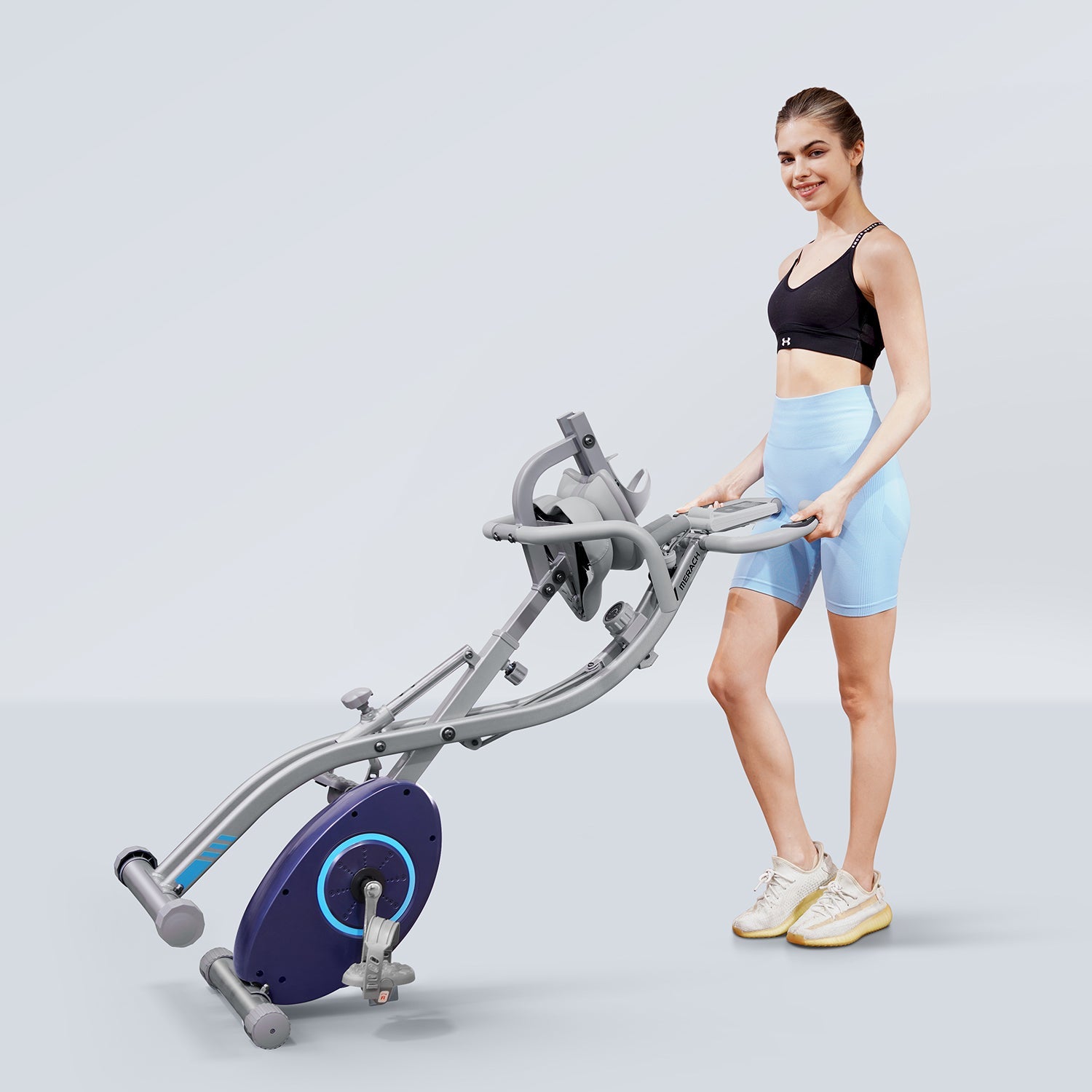 Merach S15H1 4-in-1 Home Exercise Bike Silver