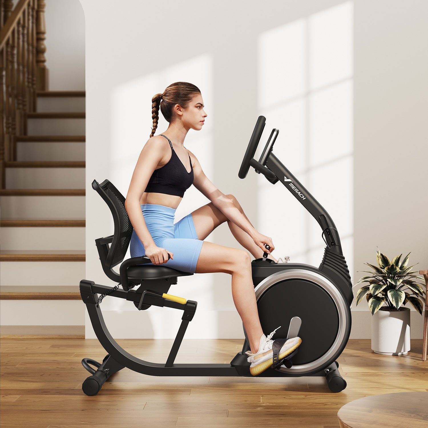Merach S19B1 Recumbent Exercise Bike