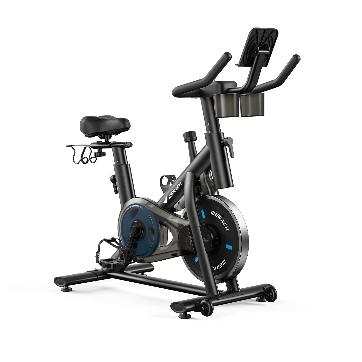 Merach S26B2 Indoor Exercise Bike Black