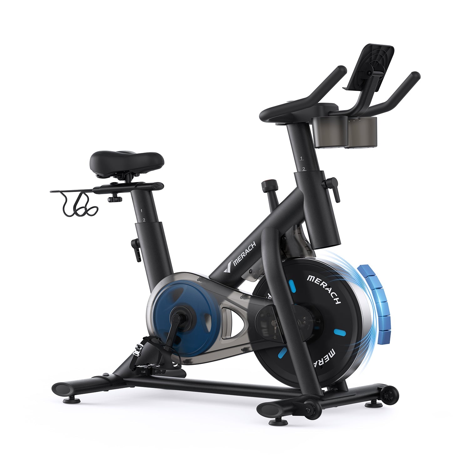 Merach S26B2 Indoor Exercise Bike Black