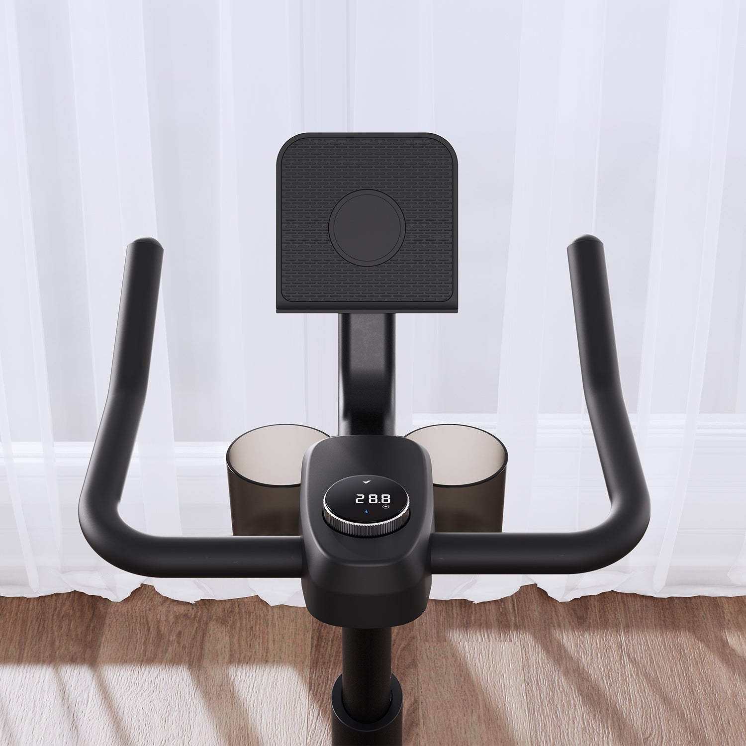 Merach S26B2 Indoor Exercise Bike Black