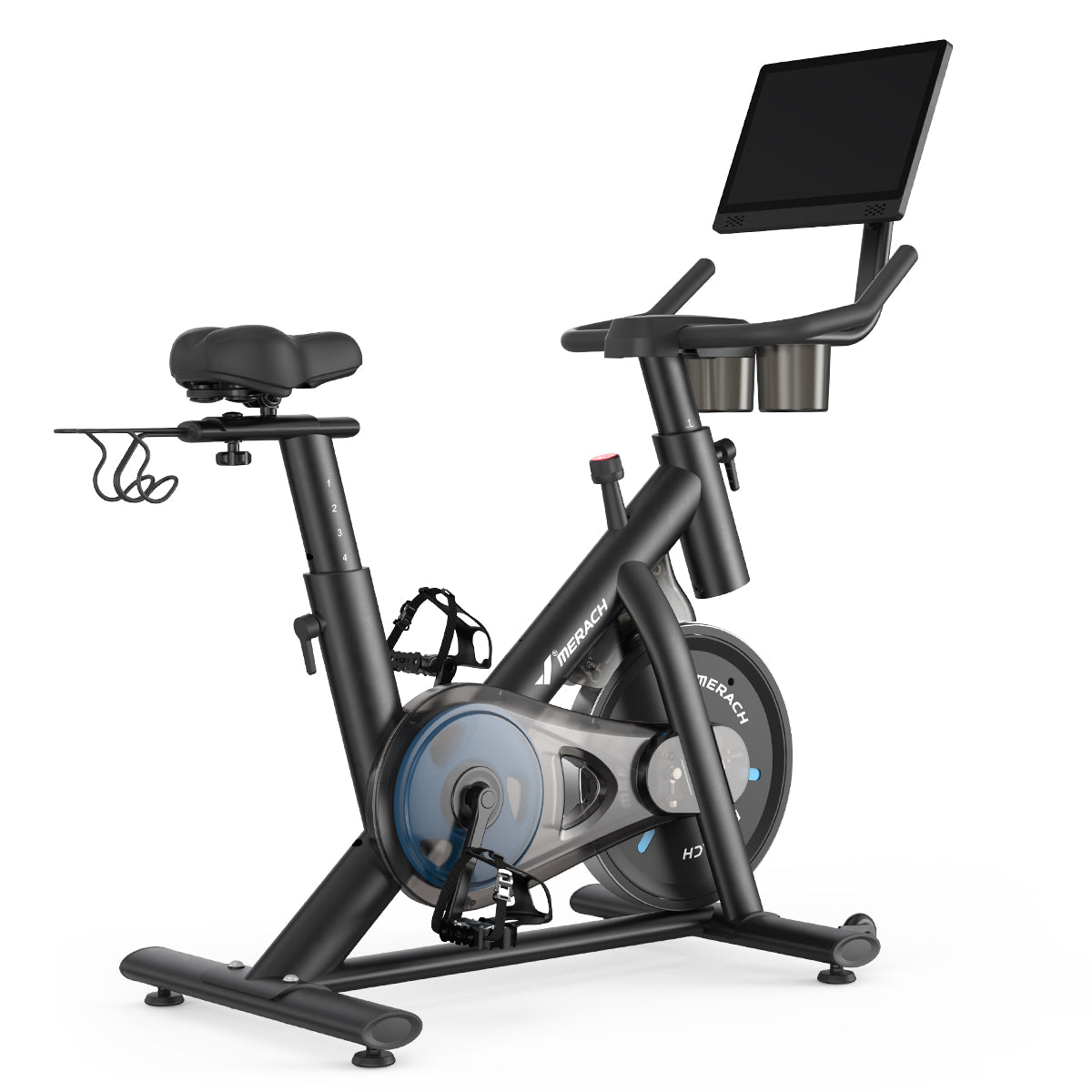 Merach S26B4 Indoor Exercise Bike with HD Screen