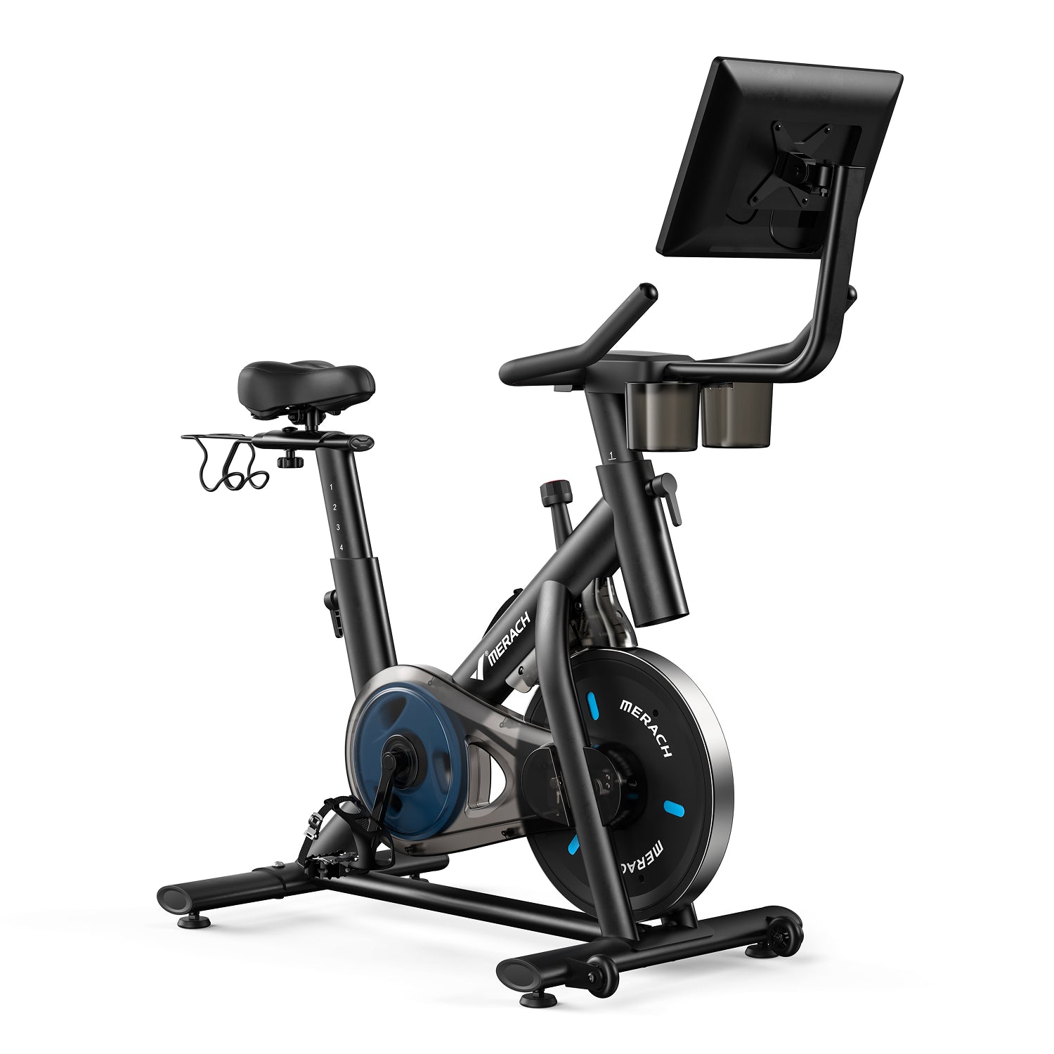 Merach S26B4 Indoor Exercise Bike with HD Screen