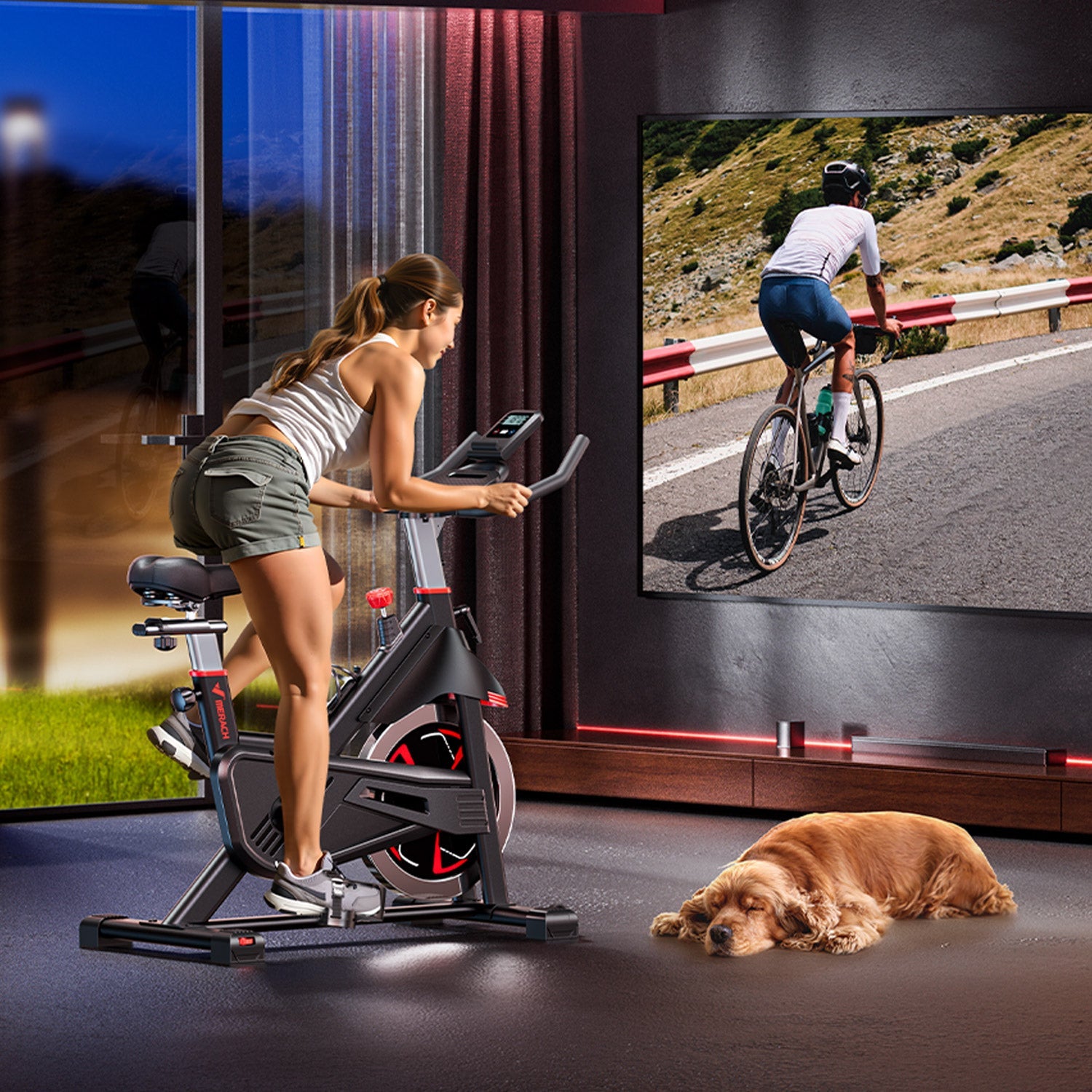 Merach S38B2 Indoor Exercise Bike