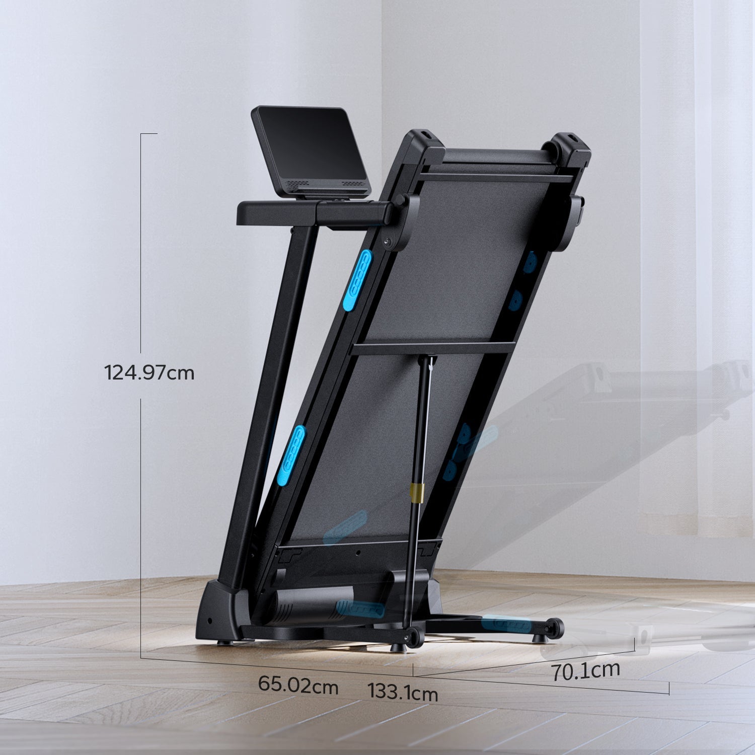 Merach T12B1 Foldable Treadmill with 6% Incline