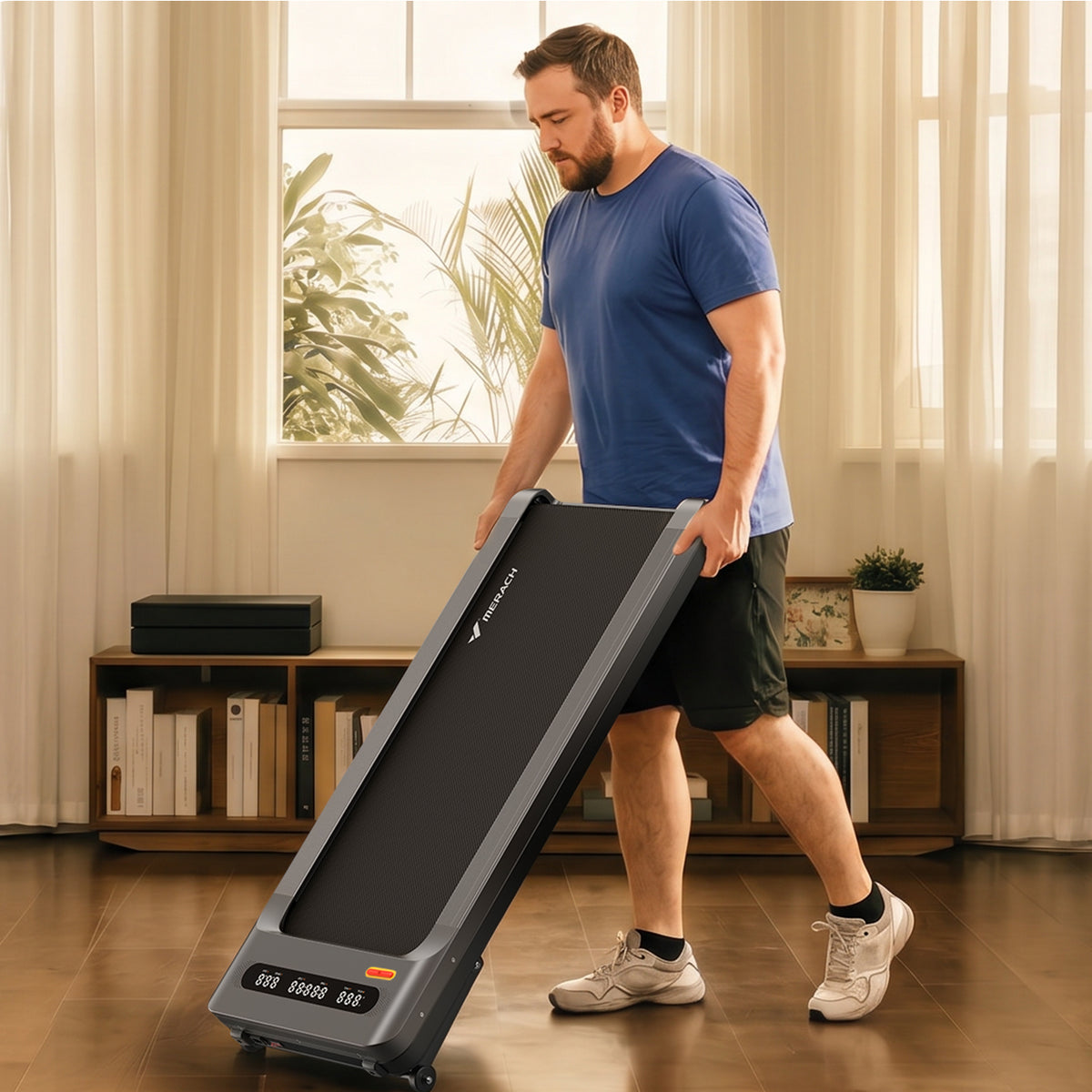 Merach UltraWalk W60 Plus Walking Pad with Auto Incline