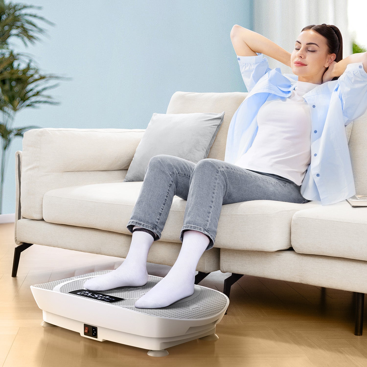 Merach 2398G1 Vibration Plate Gray