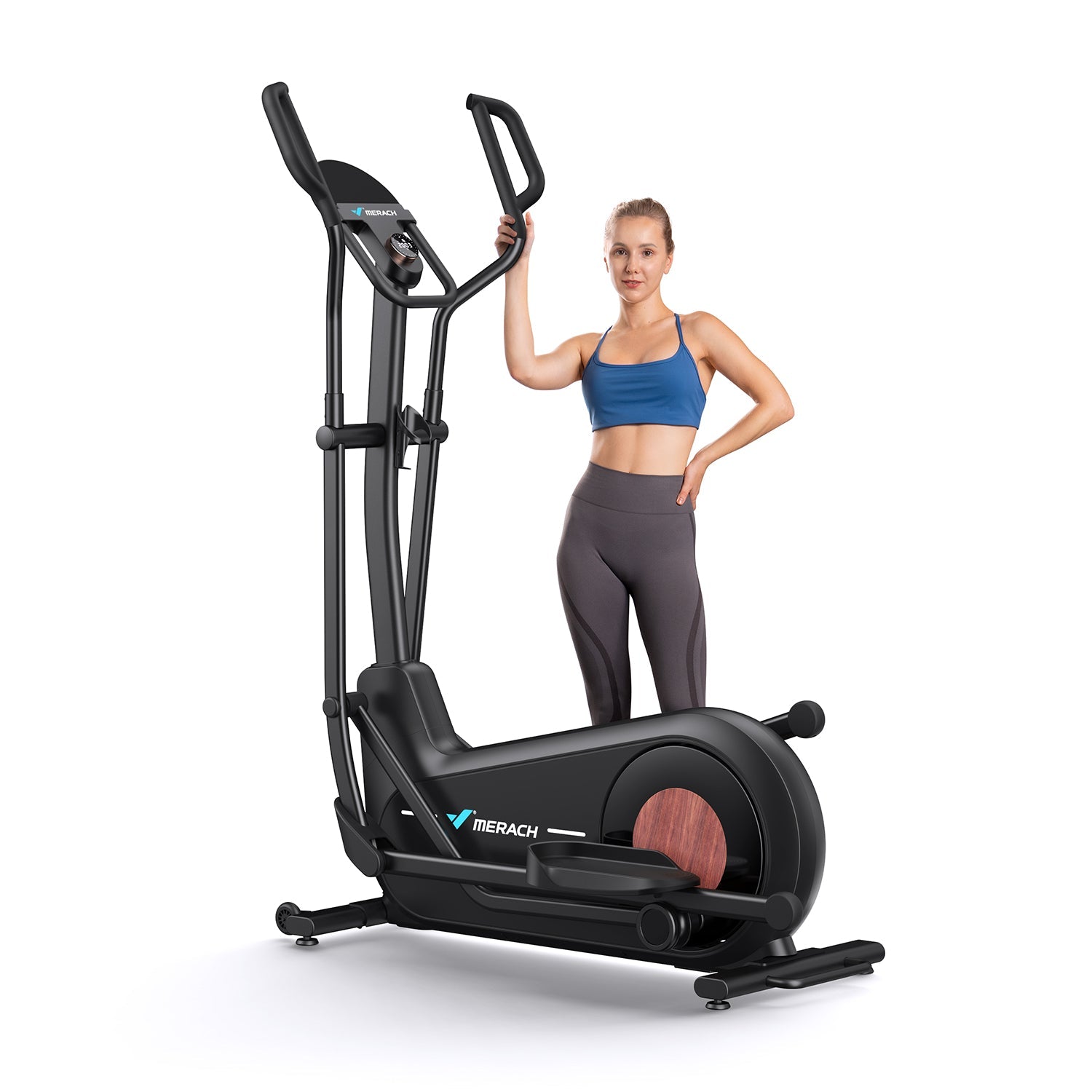 Merach E27B1 Elliptical Trainer with Automatic Resistance