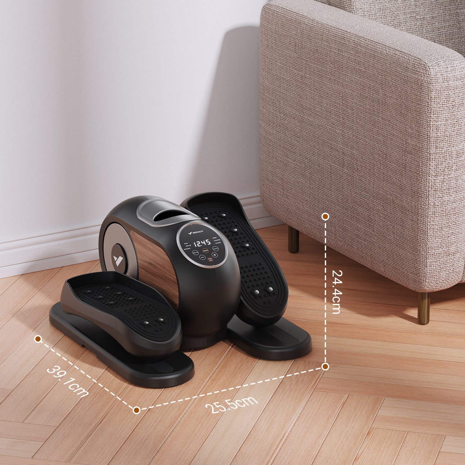 Merach E32B1 Mini Elliptical Trainer