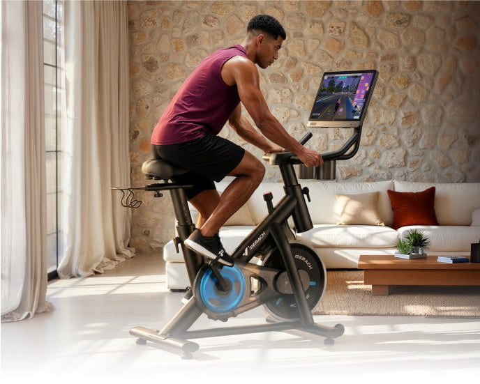 Merach S26B4 Indoor Exercise Bike with HD Screen