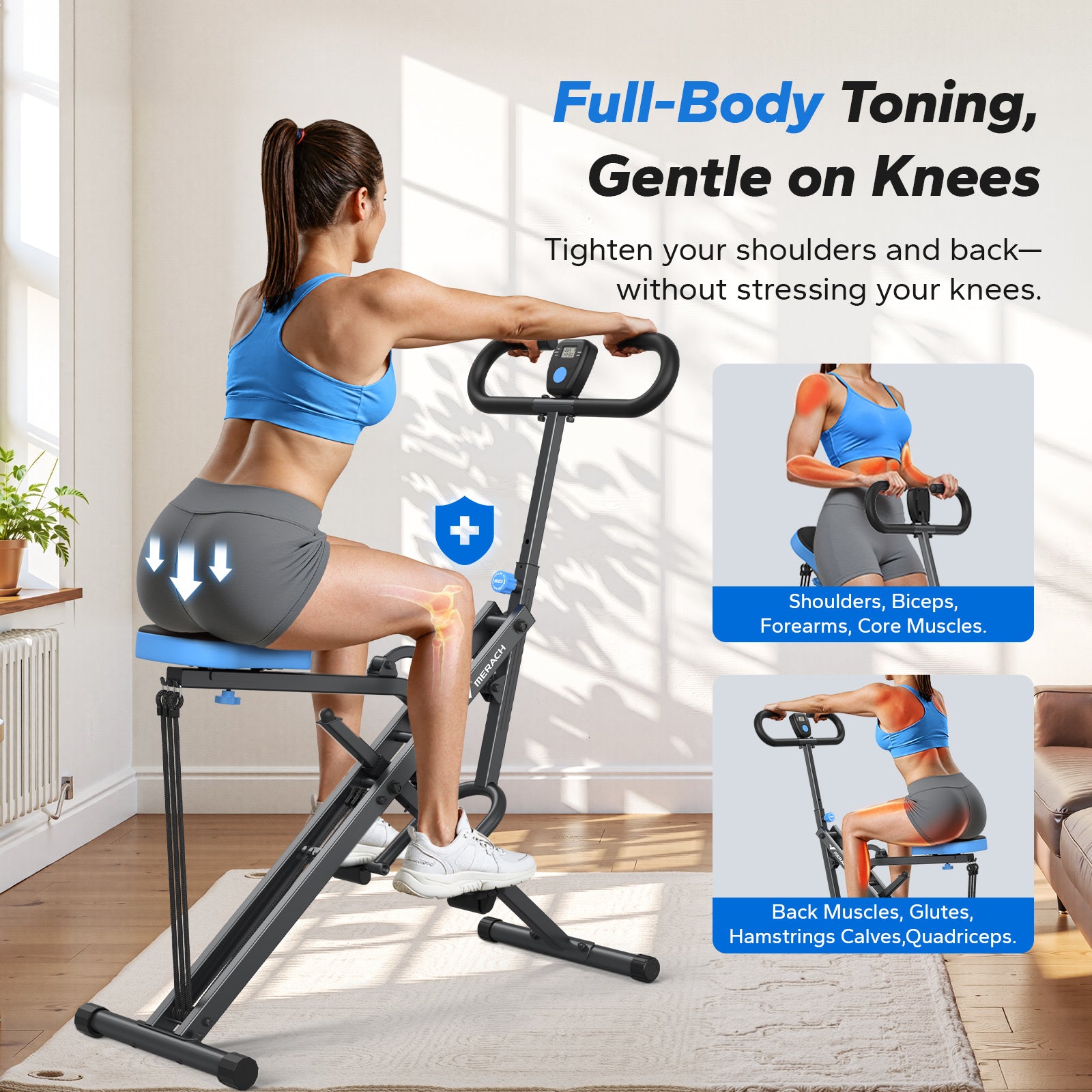Merach R07 Foldable Home Squat Machine