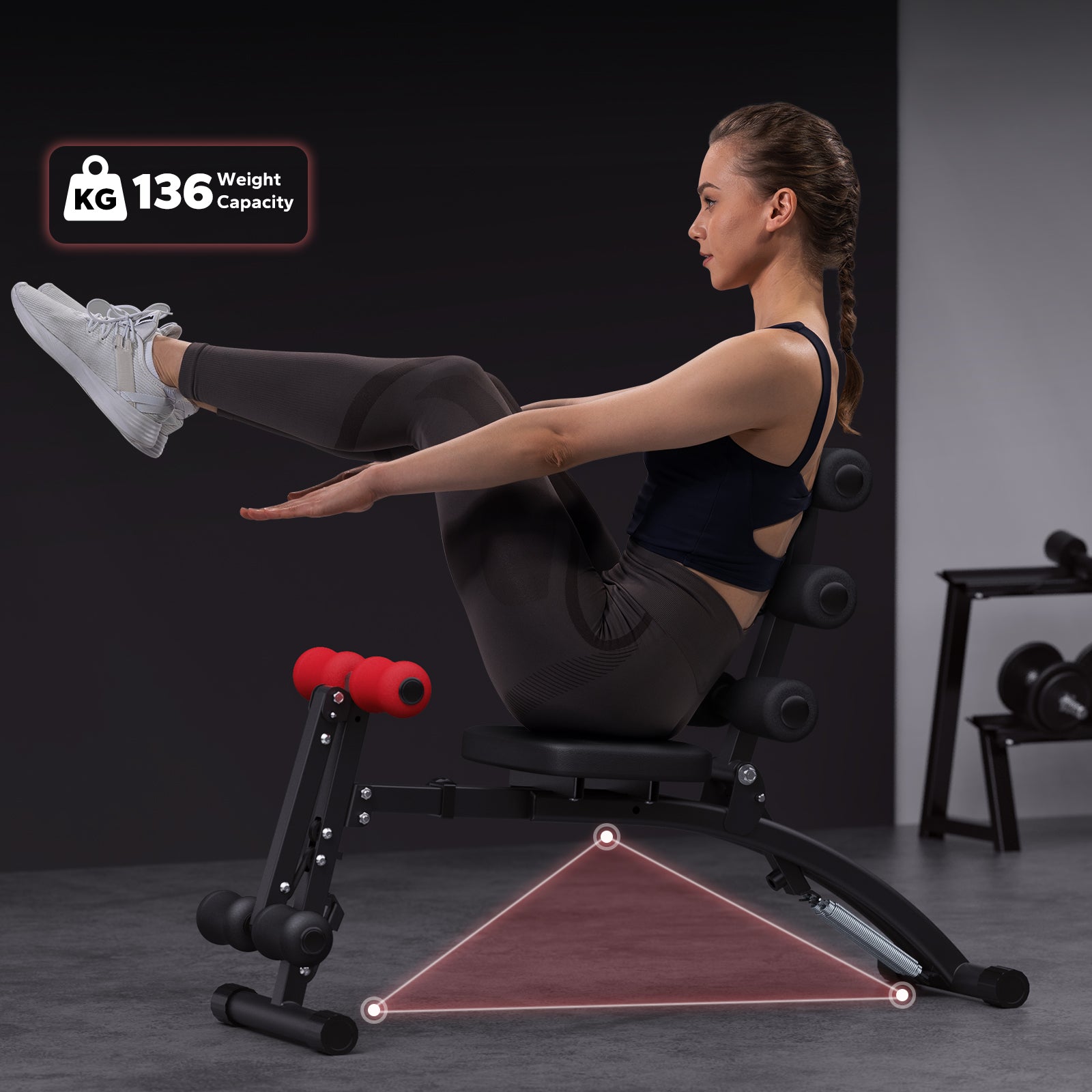 Merach 2415B1 Ab Workout Machine