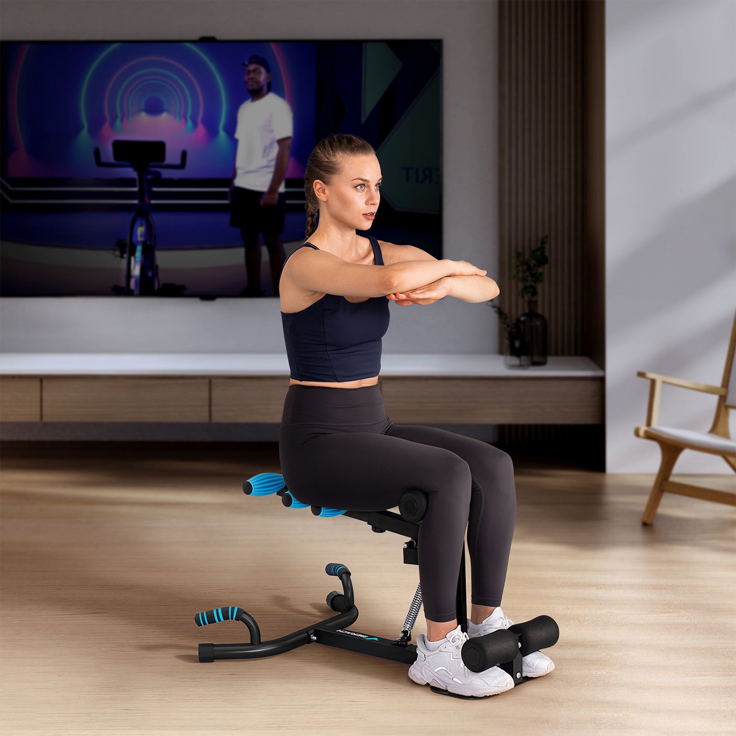 Merach 2417B1 Squat Trainer for Home