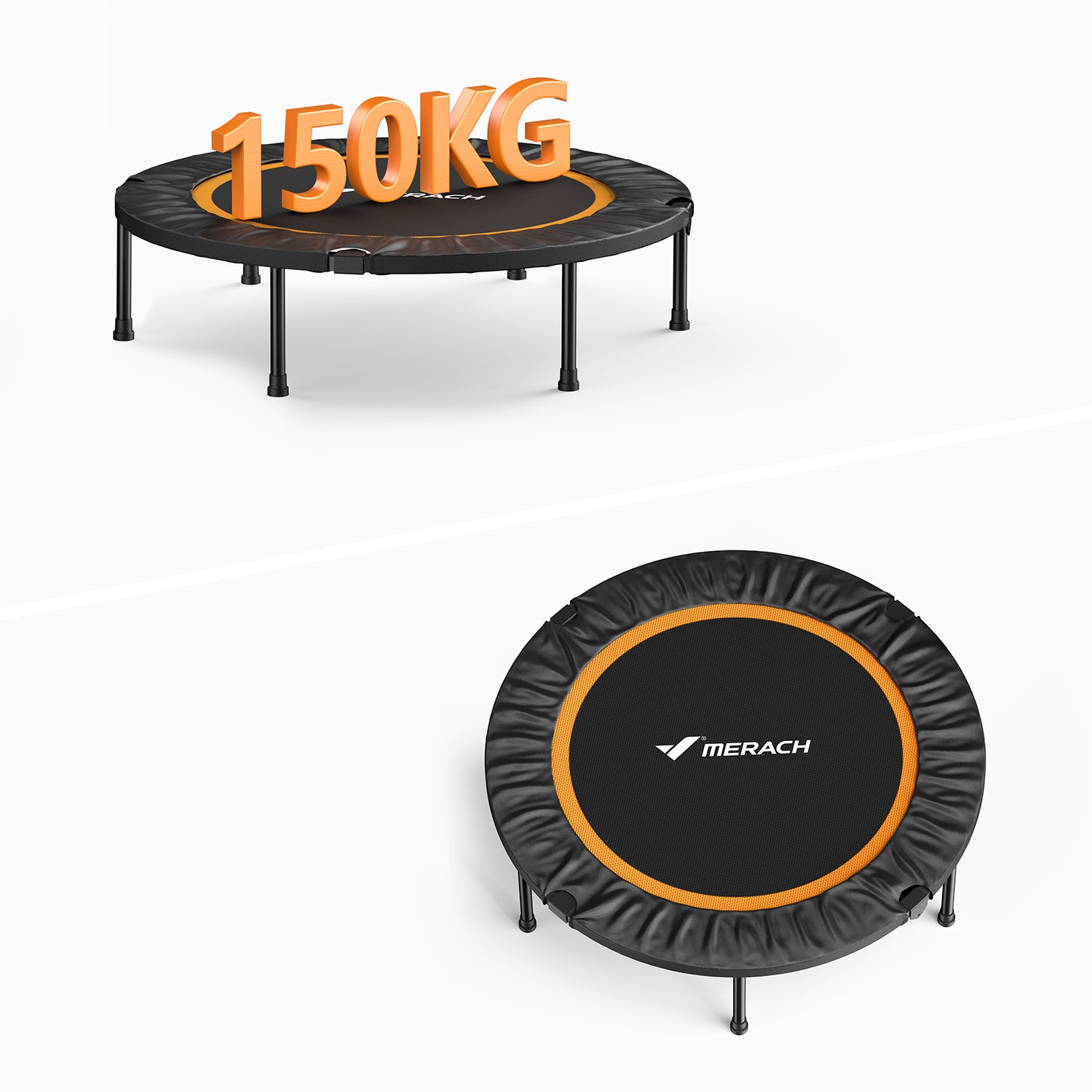 Merach 2420B1 Fitness Trampolines Without Handle