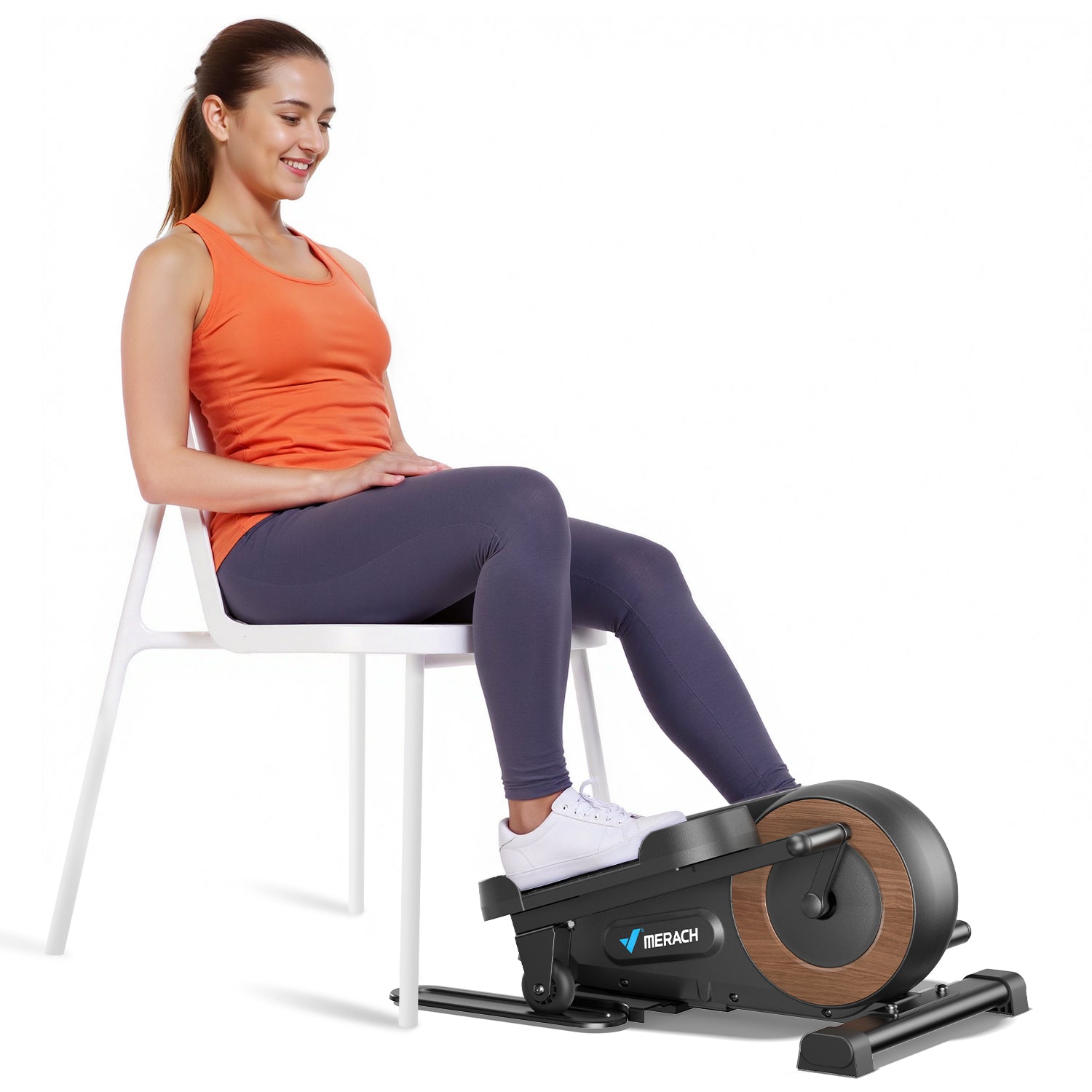 Merach E43B1 Mini Elliptical Trainer
