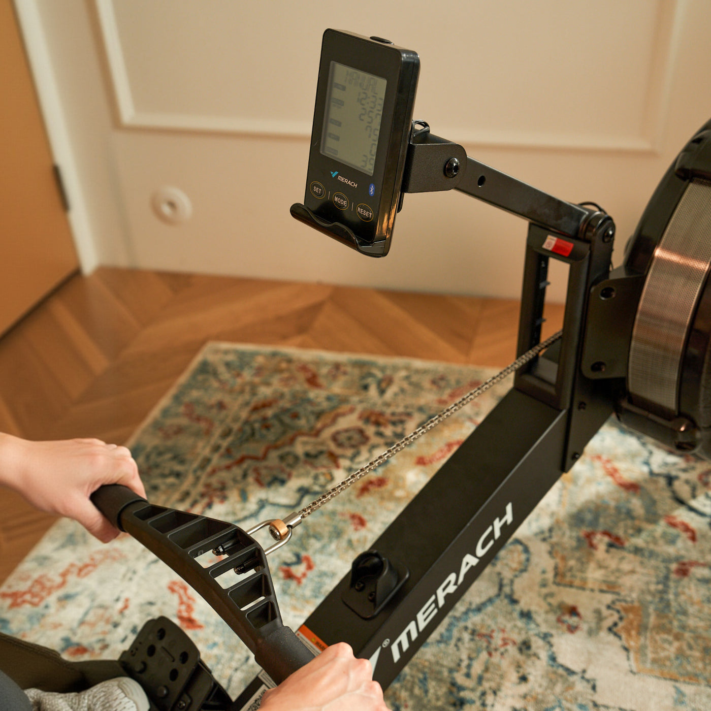 Merach R50 Rowing Machine with Air Resistance