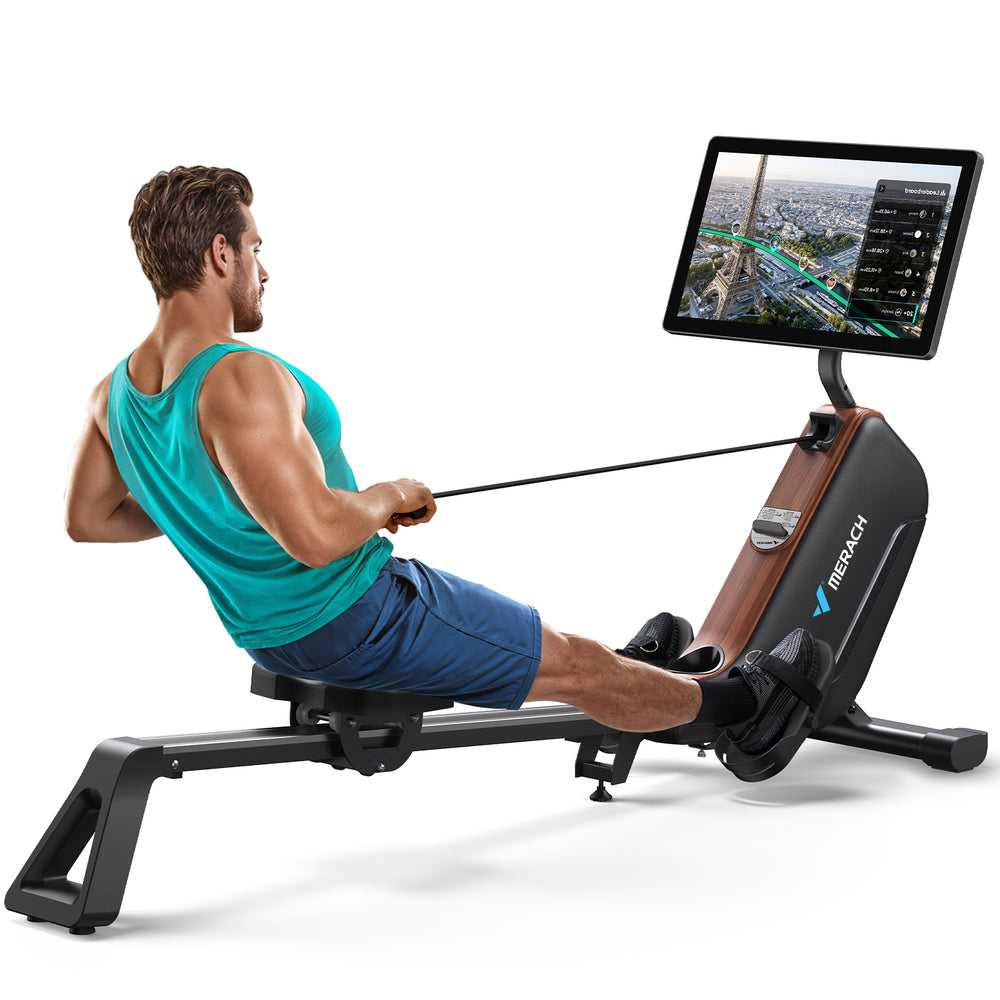 Merach Rowing Machine Display Chart Merach R15 Pro 3.0 Magnetic Rowing Machine with HD Screen