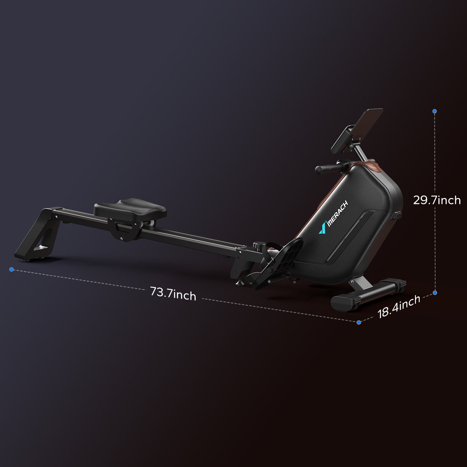 Merach R15 Pro Magnetic Rowing Machine