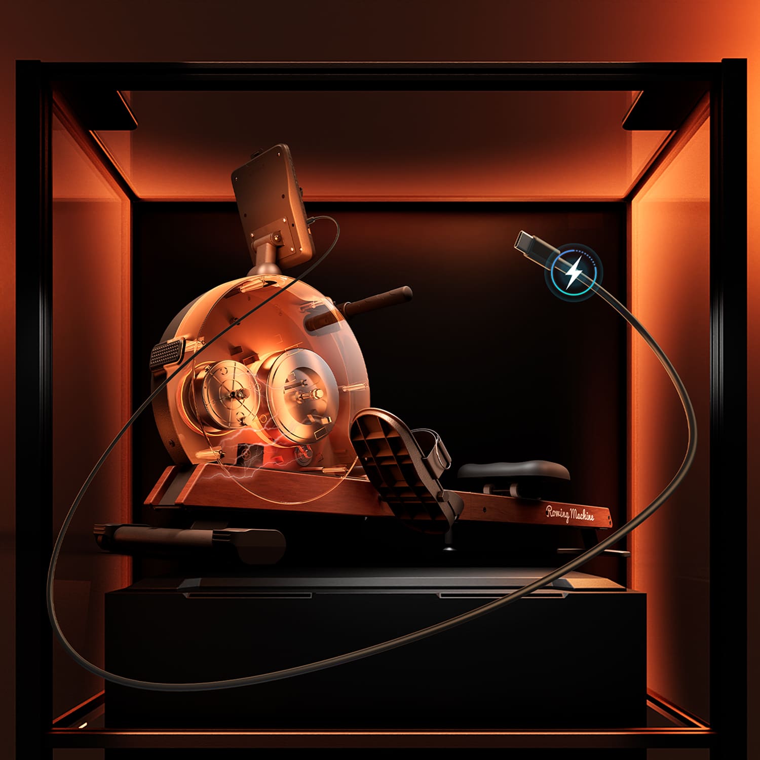 Merach Q3 Magnetic Rowing Machine