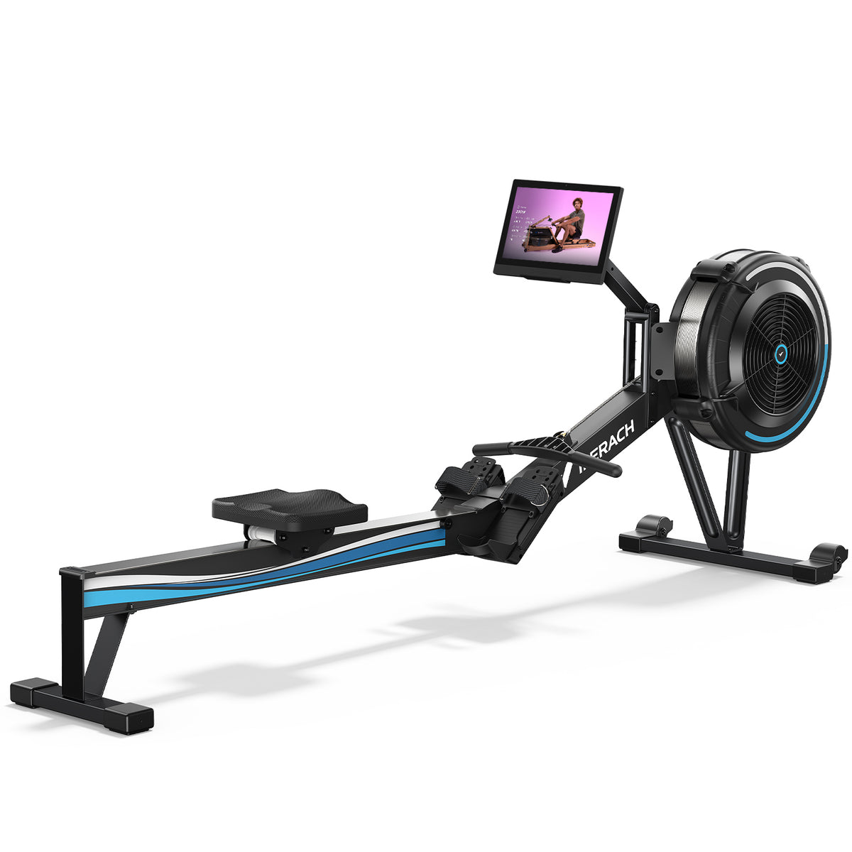 Merach R50 Rowing Machine Merach R50 Aura Rowing Machine with HD Screen