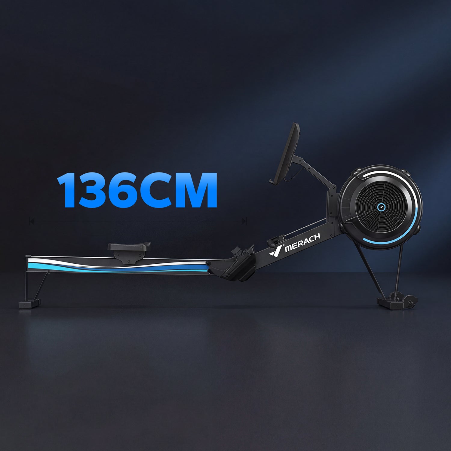 Merach R50 Pro Rowing Machine with with HD Screen