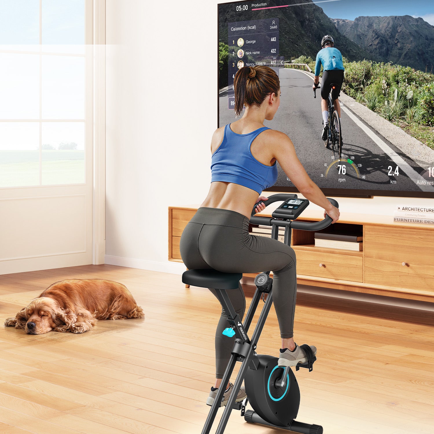 Merach S14 4-in-1 Indoor Exercise Bike