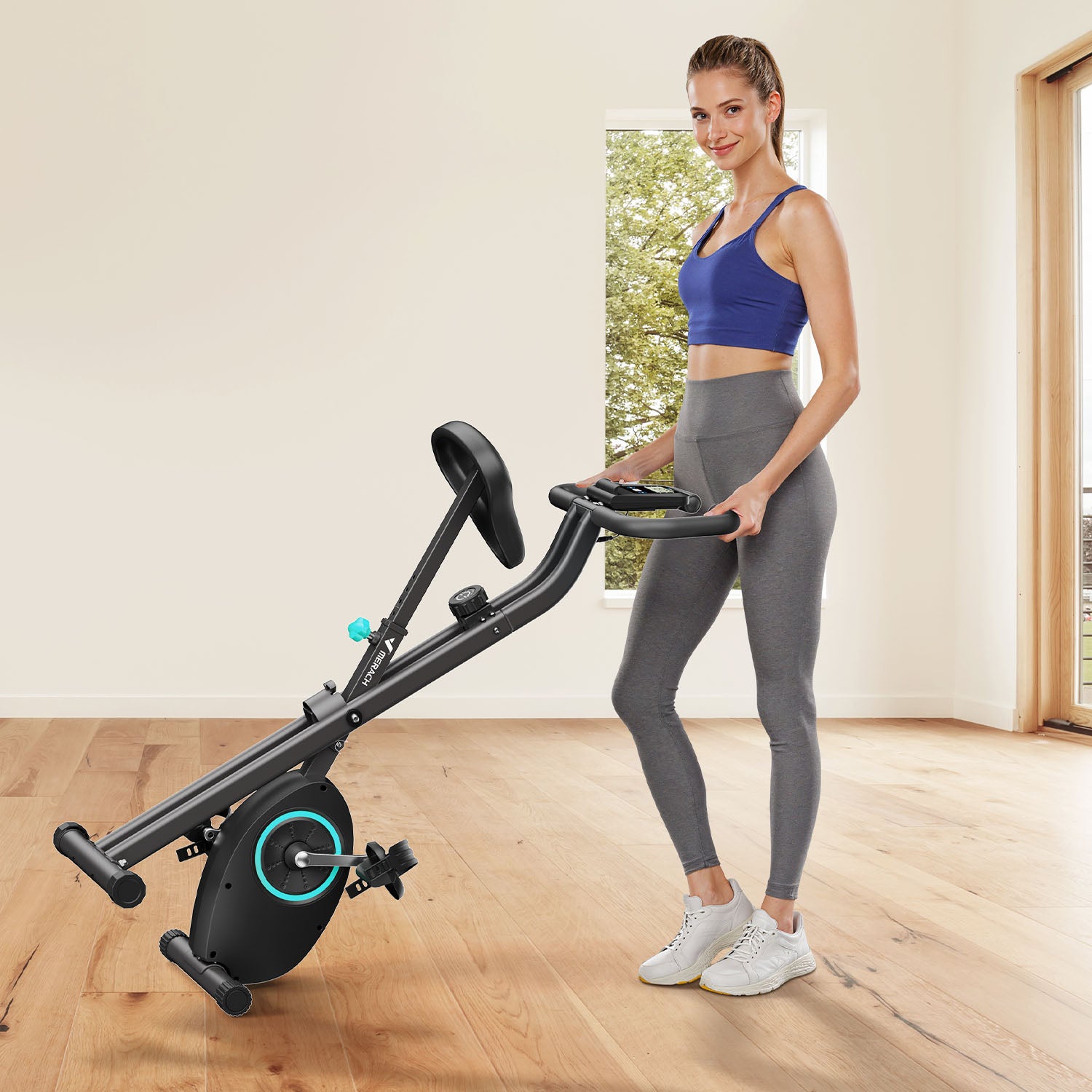 その他 Merach Fitness Bike Merach S14 4-in-1 Indoor Exercise Bike