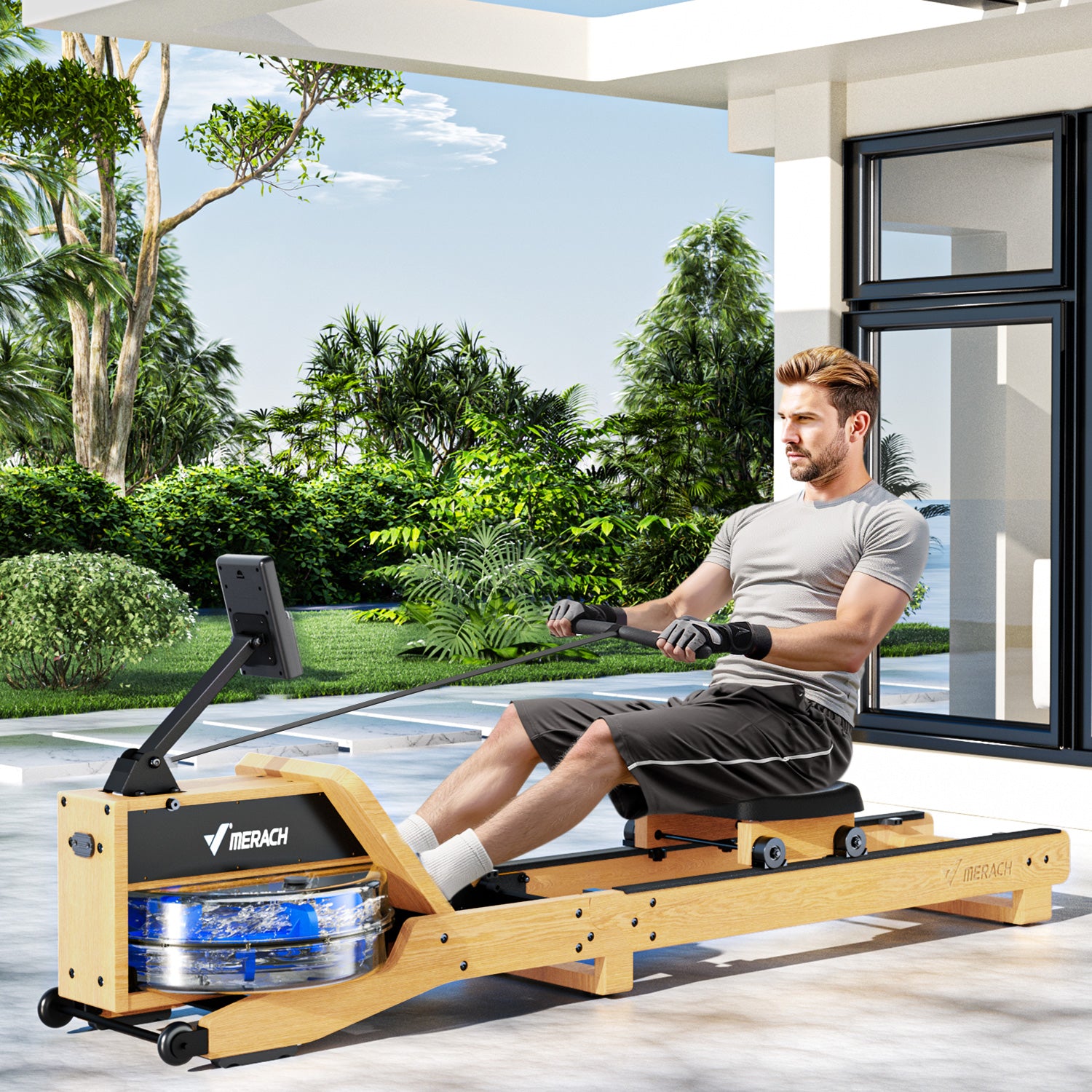 Merach R23O1 Water Rowing Machine