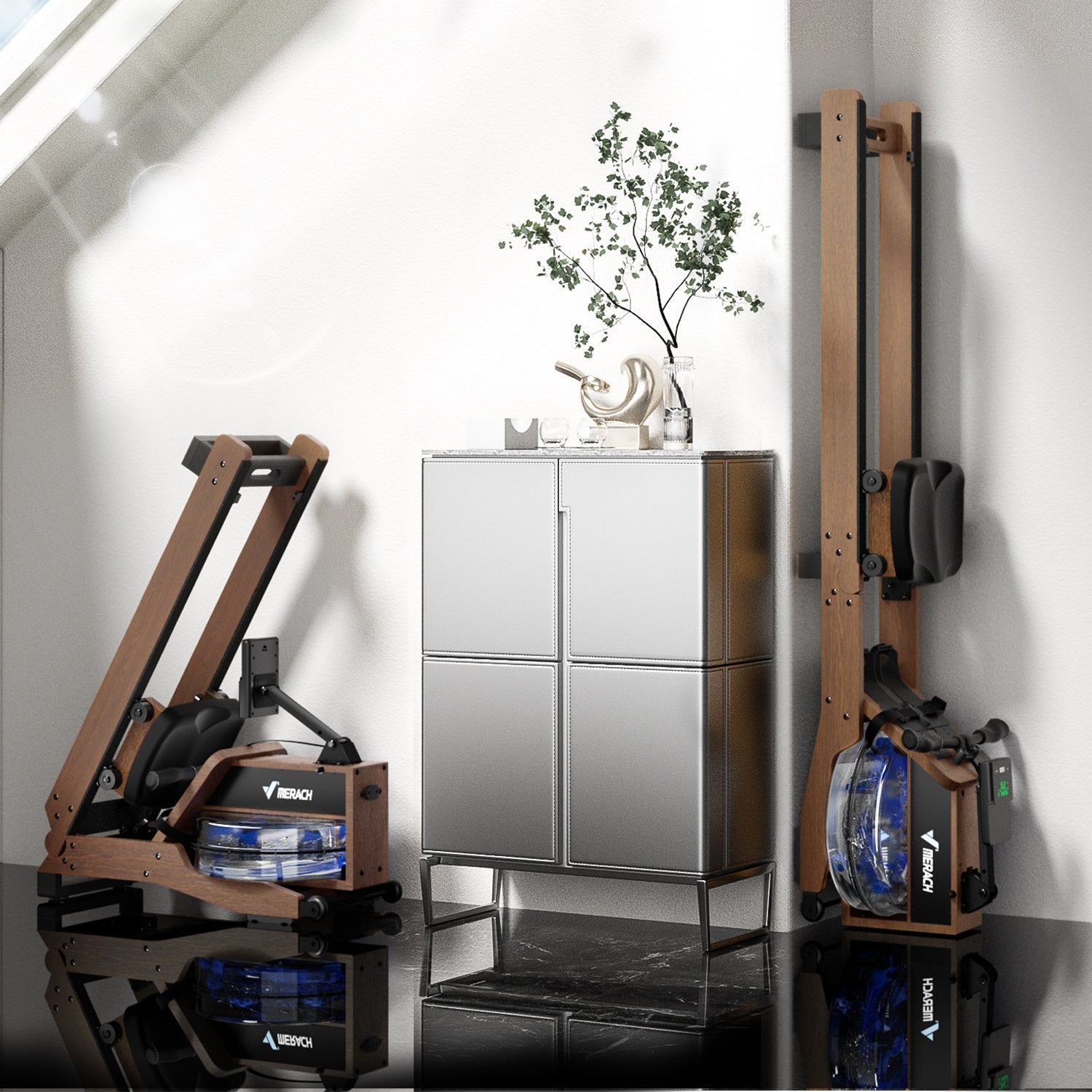 Merach R23R1 Water Rowing Machine