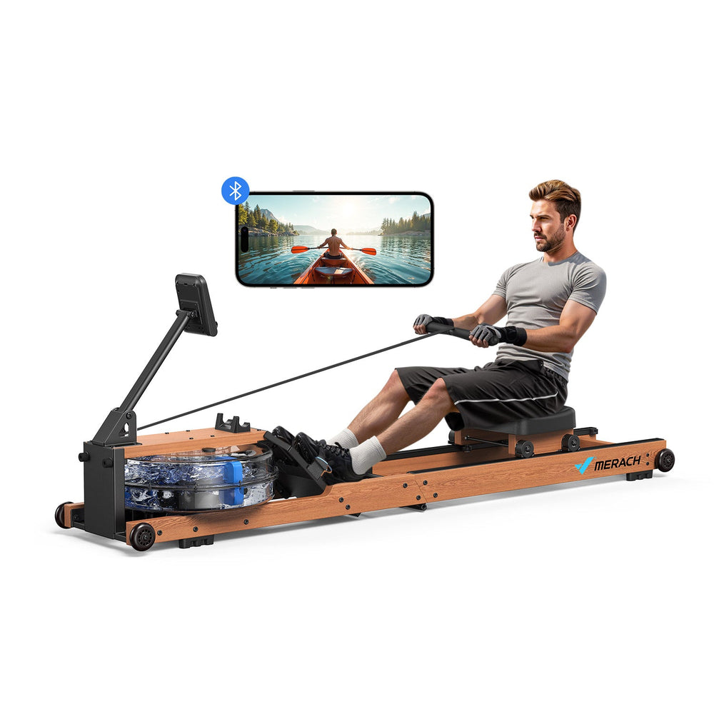 Merach Novarow R53 Rowing Machine Merach R28R1 Water Rowing Machine