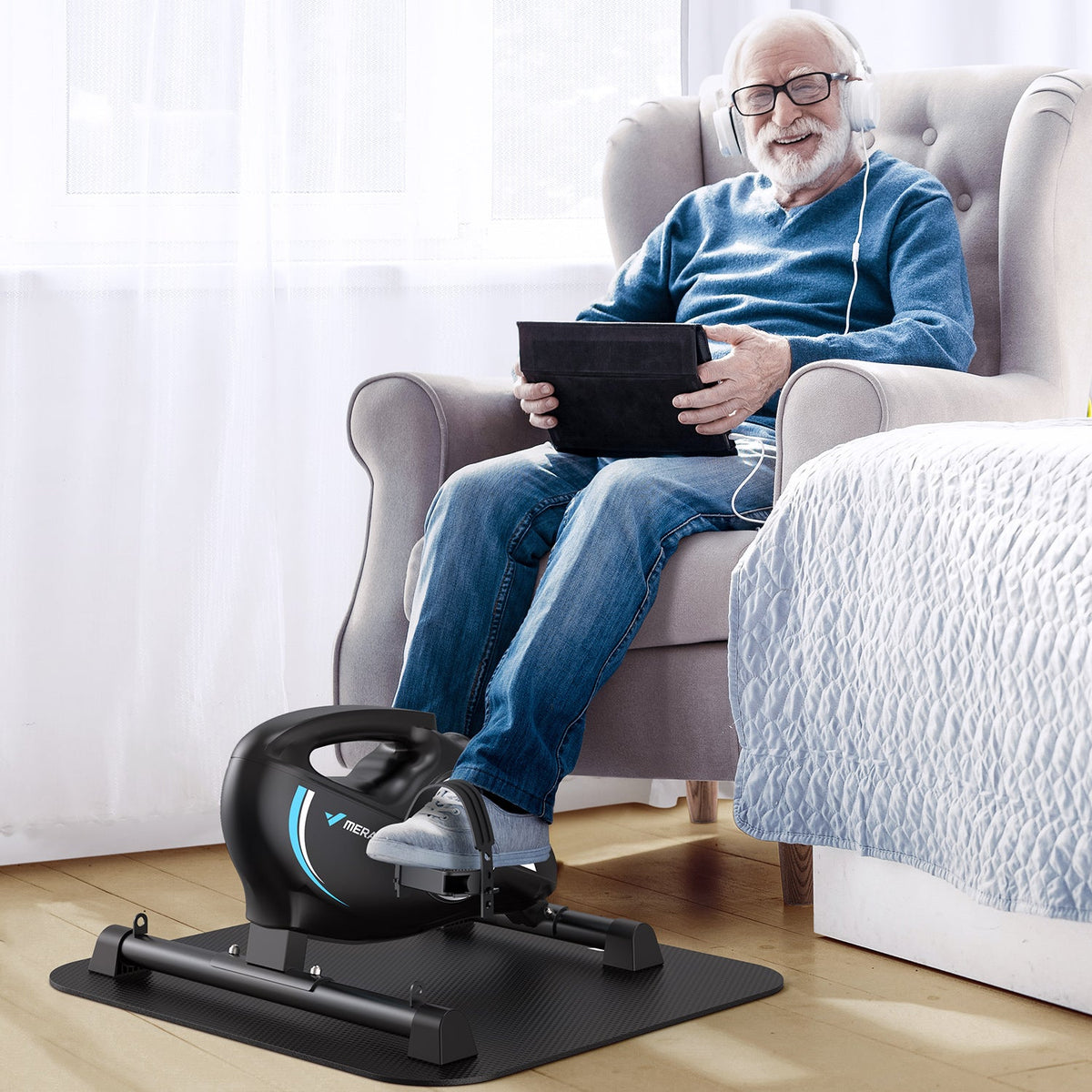 Merach S04B1 Mini Exercise Bike