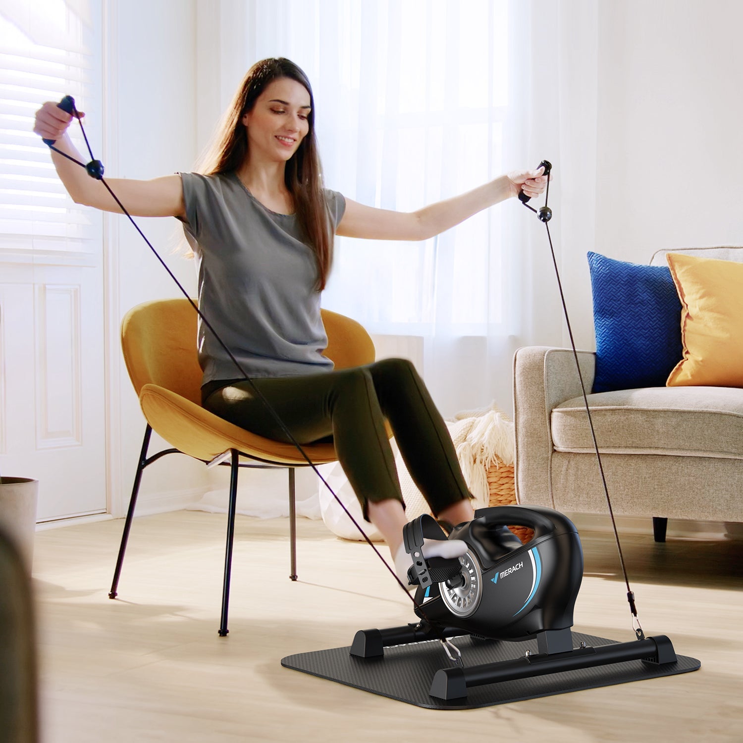 Merach S04B1 Mini Exercise Bike