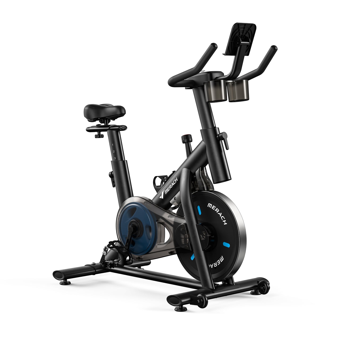 Merach S26B1 Indoor Exercise Bike Black
