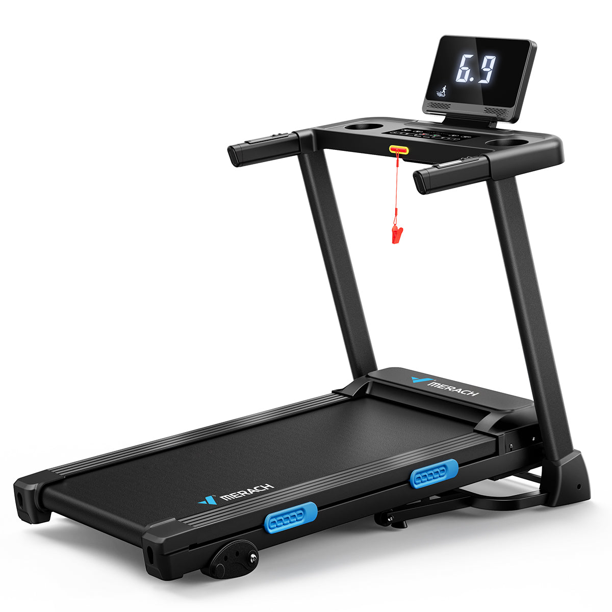 Merach T12B1 Foldable Treadmill with 6% Incline