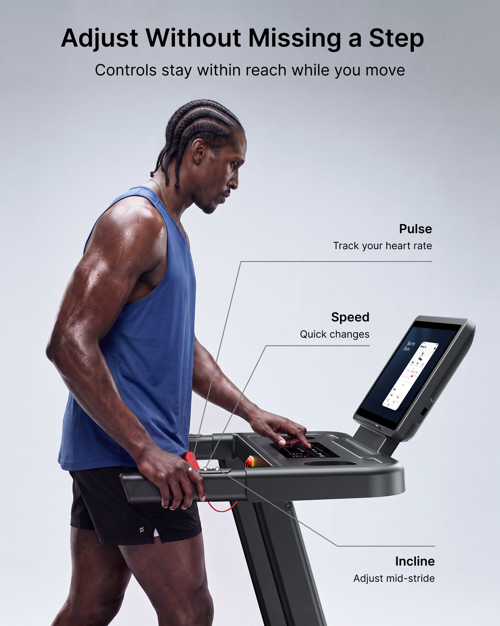 MERACH Performance Folding Treadmill, 15.6" Colour Screen with Screen Casting, Heavy-Duty Reinforced Frame, 15% Auto Incline, 0.8–12 km/h, Multi-Layer Cushioning, Fitness App, 136kg Capacity